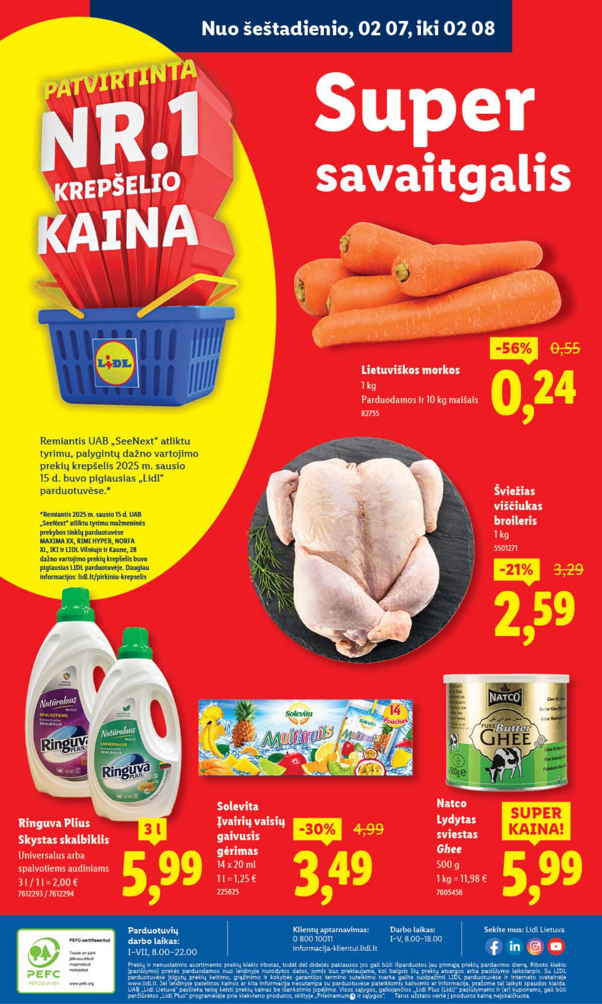 Lidl - LIDL SAVAITĖS Maisto prekių akcijų leidinys 42 puslapis