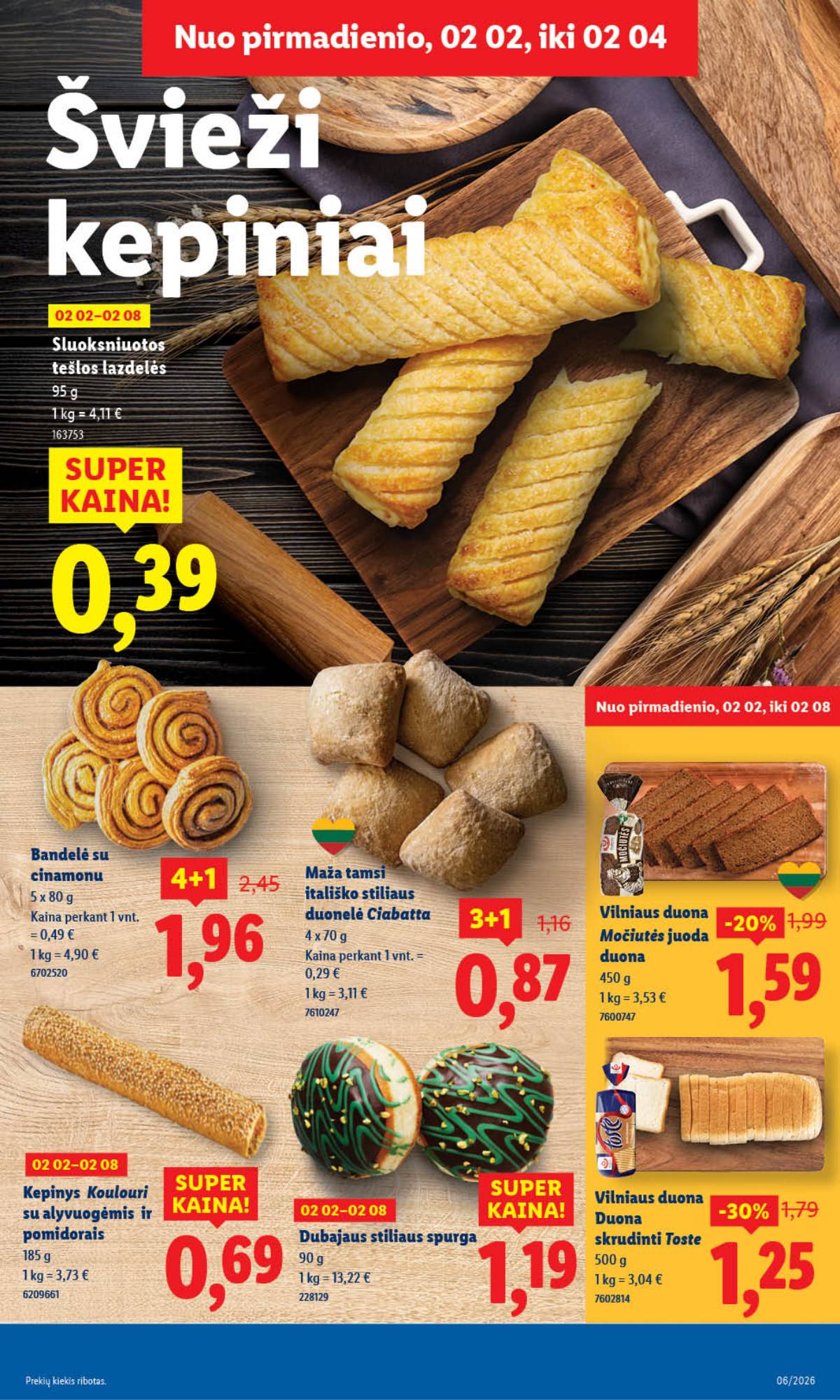 Lidl - LIDL SAVAITĖS Maisto prekių akcijų leidinys 5 puslapis