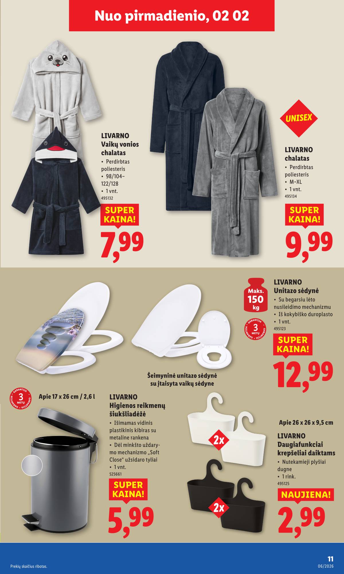 Lidl - LIDL Ne maisto prekių akcijų leidinys 11 puslapis