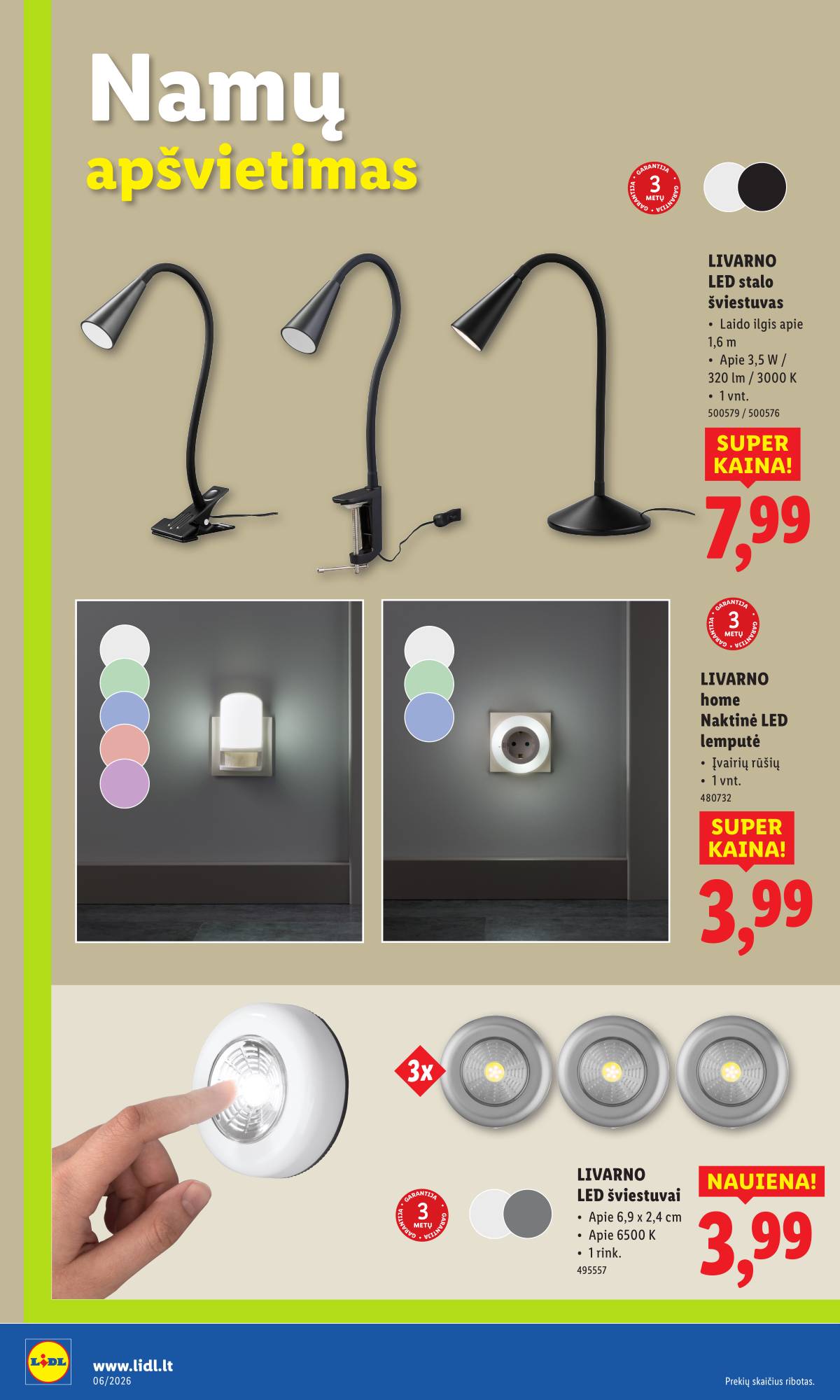 Lidl - LIDL Ne maisto prekių akcijų leidinys 12 puslapis