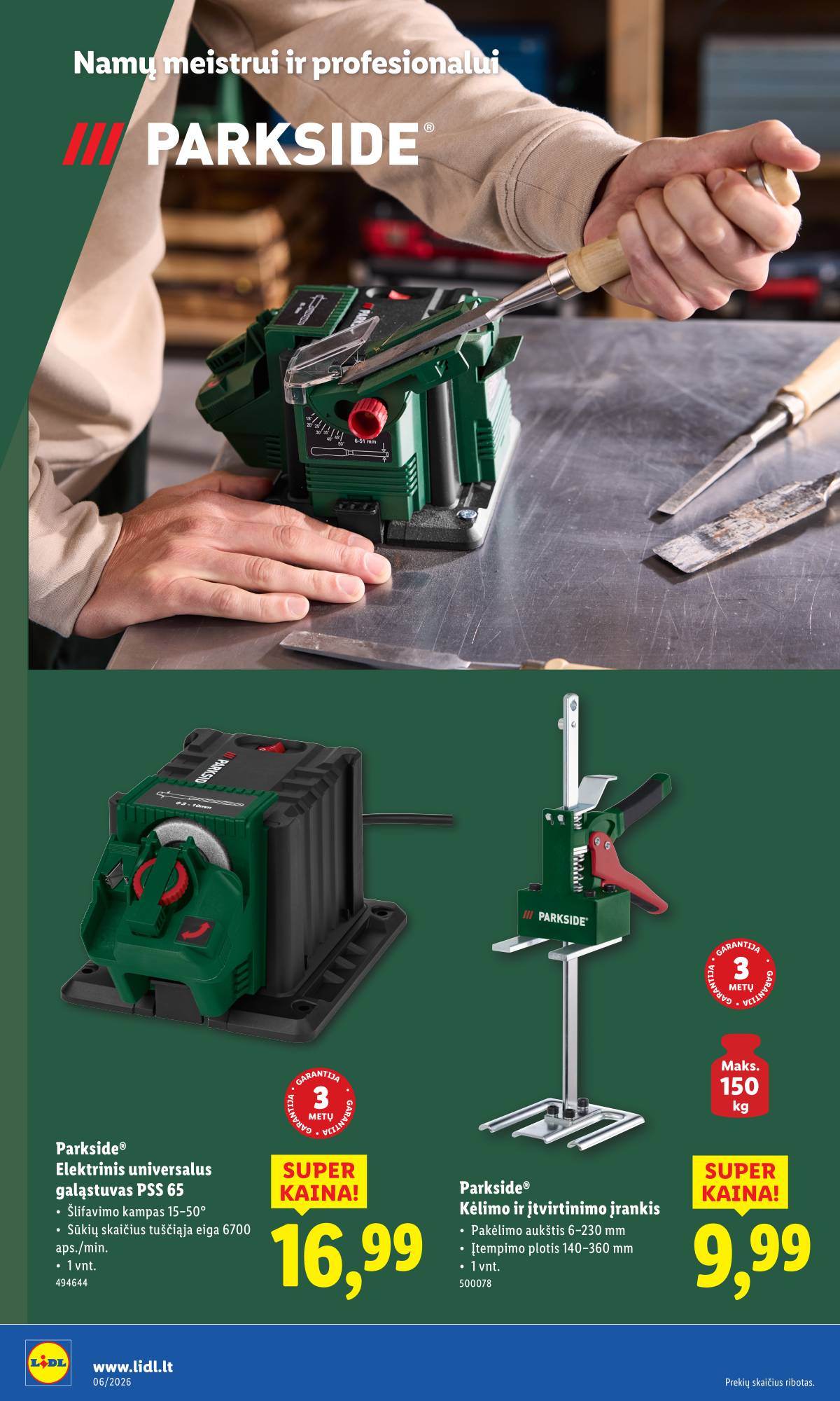 Lidl - LIDL Ne maisto prekių akcijų leidinys 16 puslapis