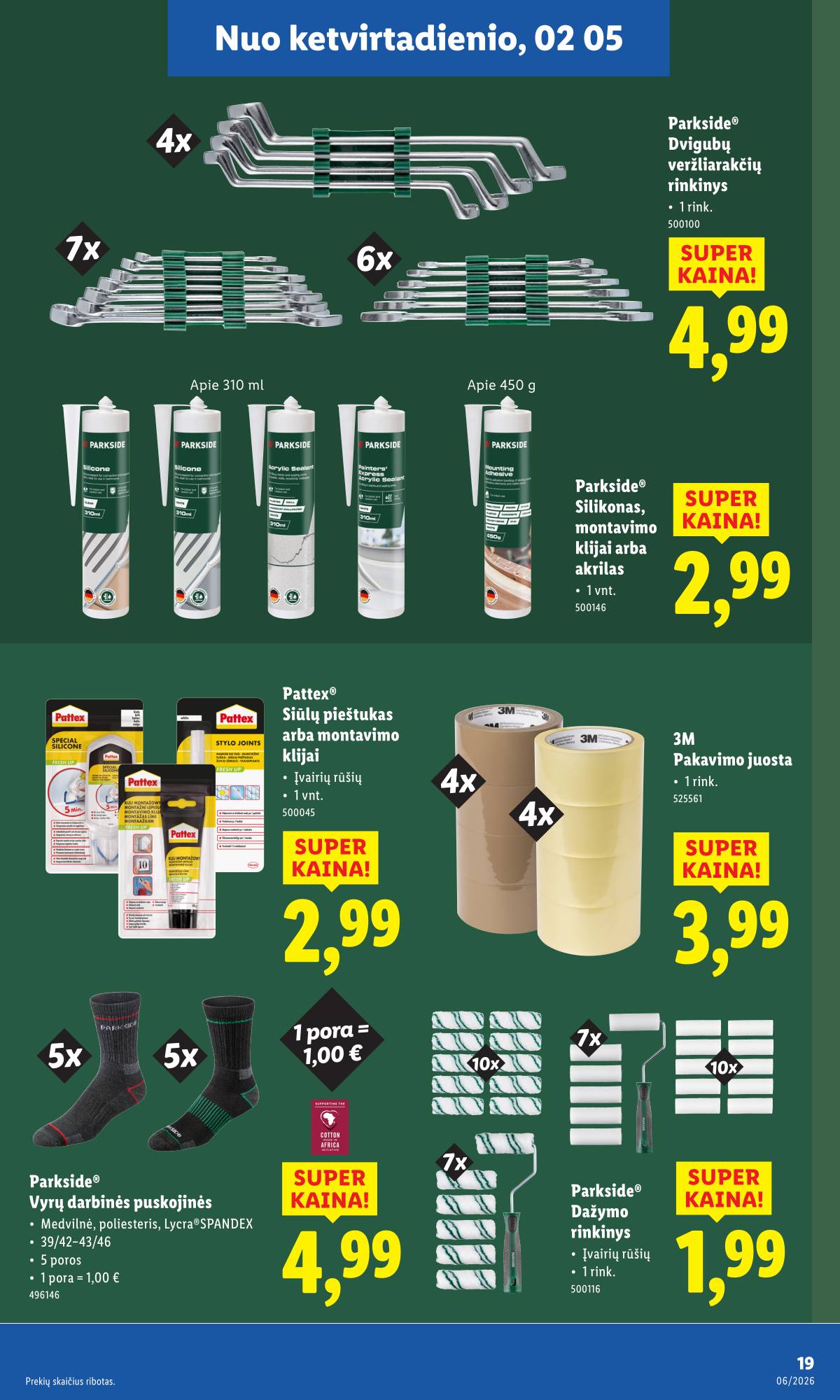 Lidl - LIDL Ne maisto prekių akcijų leidinys 19 puslapis