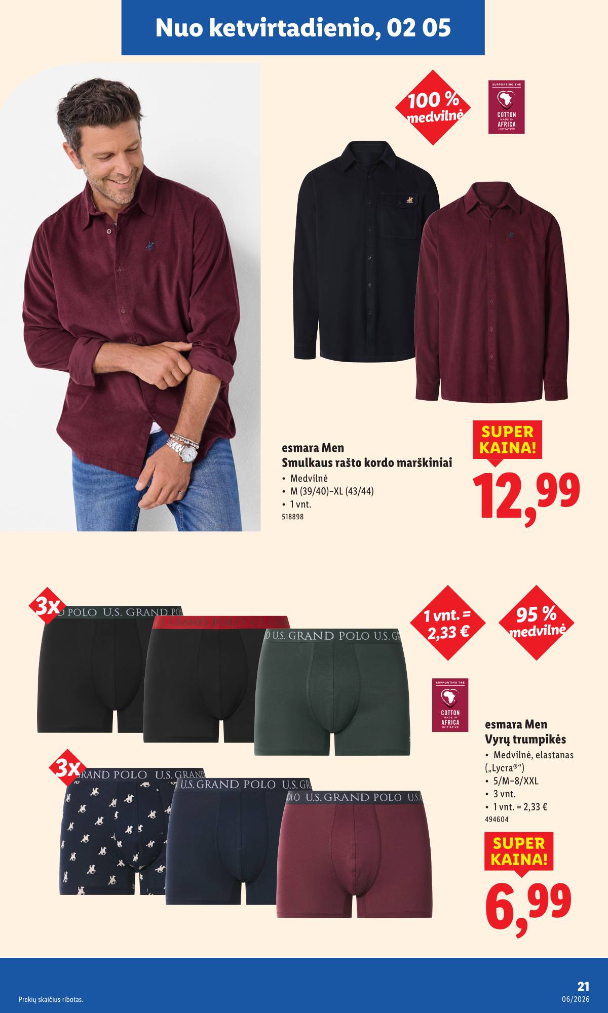 Lidl - LIDL Ne maisto prekių akcijų leidinys 21 puslapis