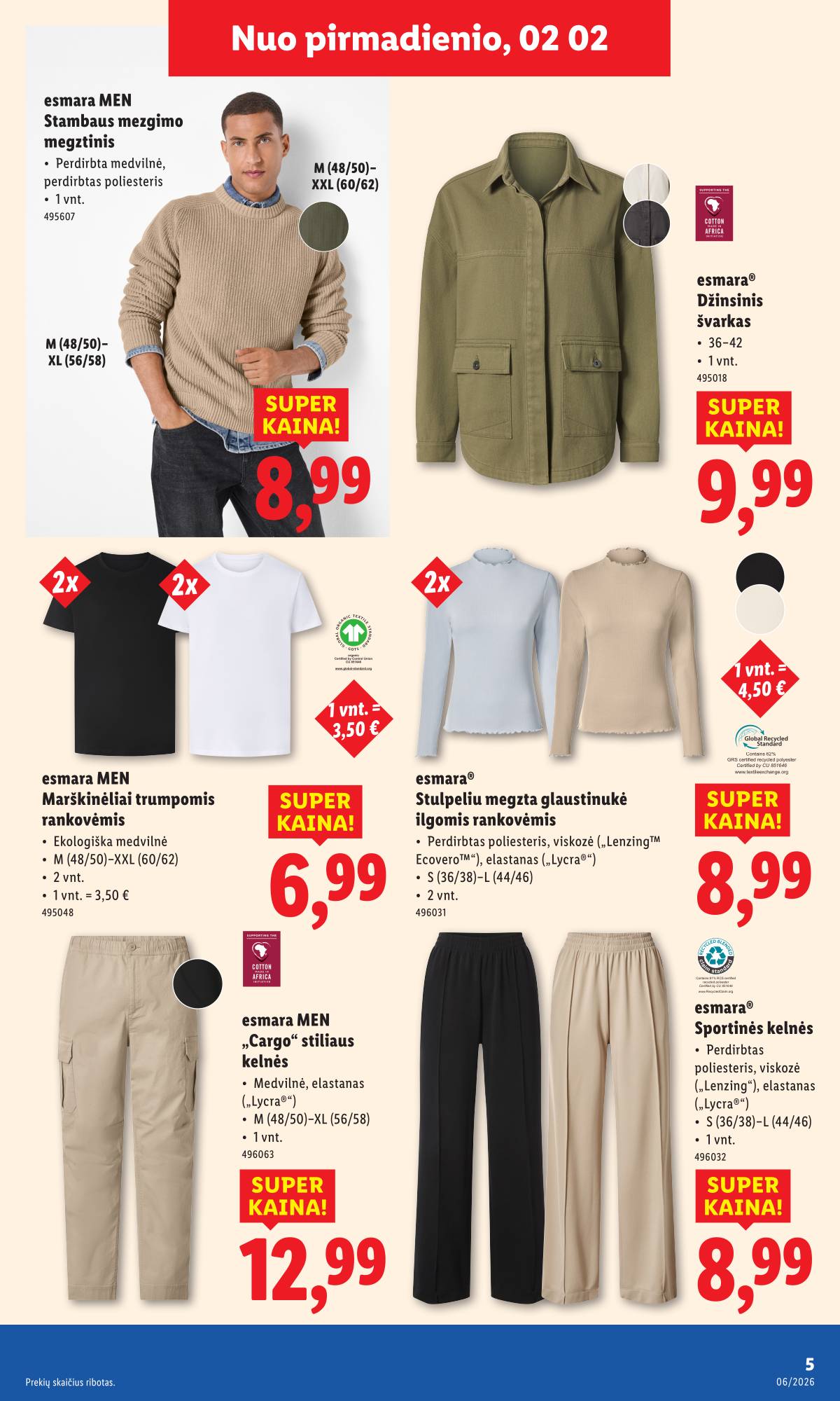 Lidl - LIDL Ne maisto prekių akcijų leidinys 5 puslapis