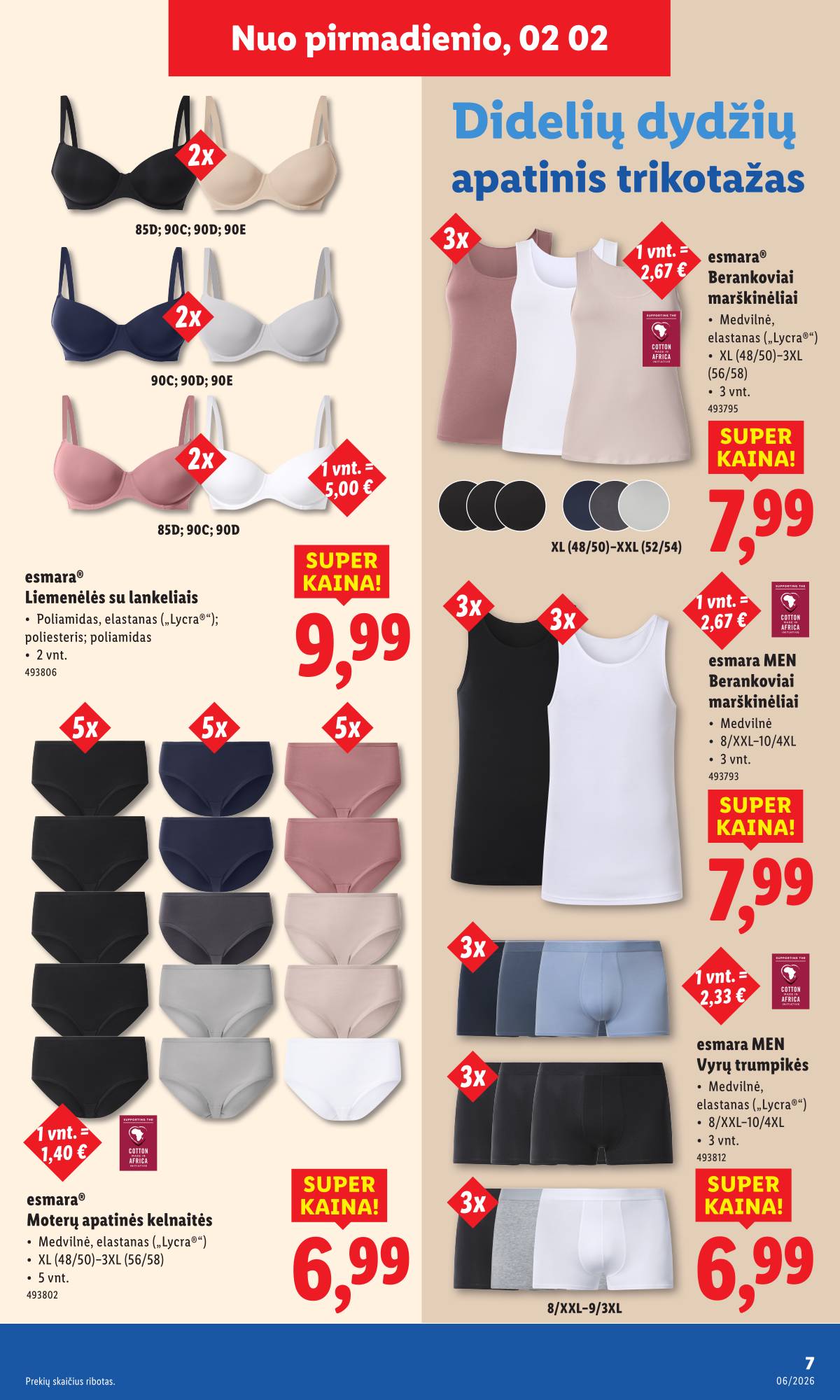 Lidl - LIDL Ne maisto prekių akcijų leidinys 7 puslapis