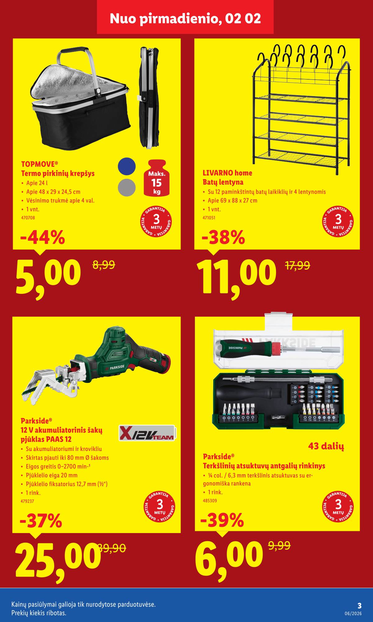 Lidl - Keturiose LIDL parduotuvėse! 3 puslapis