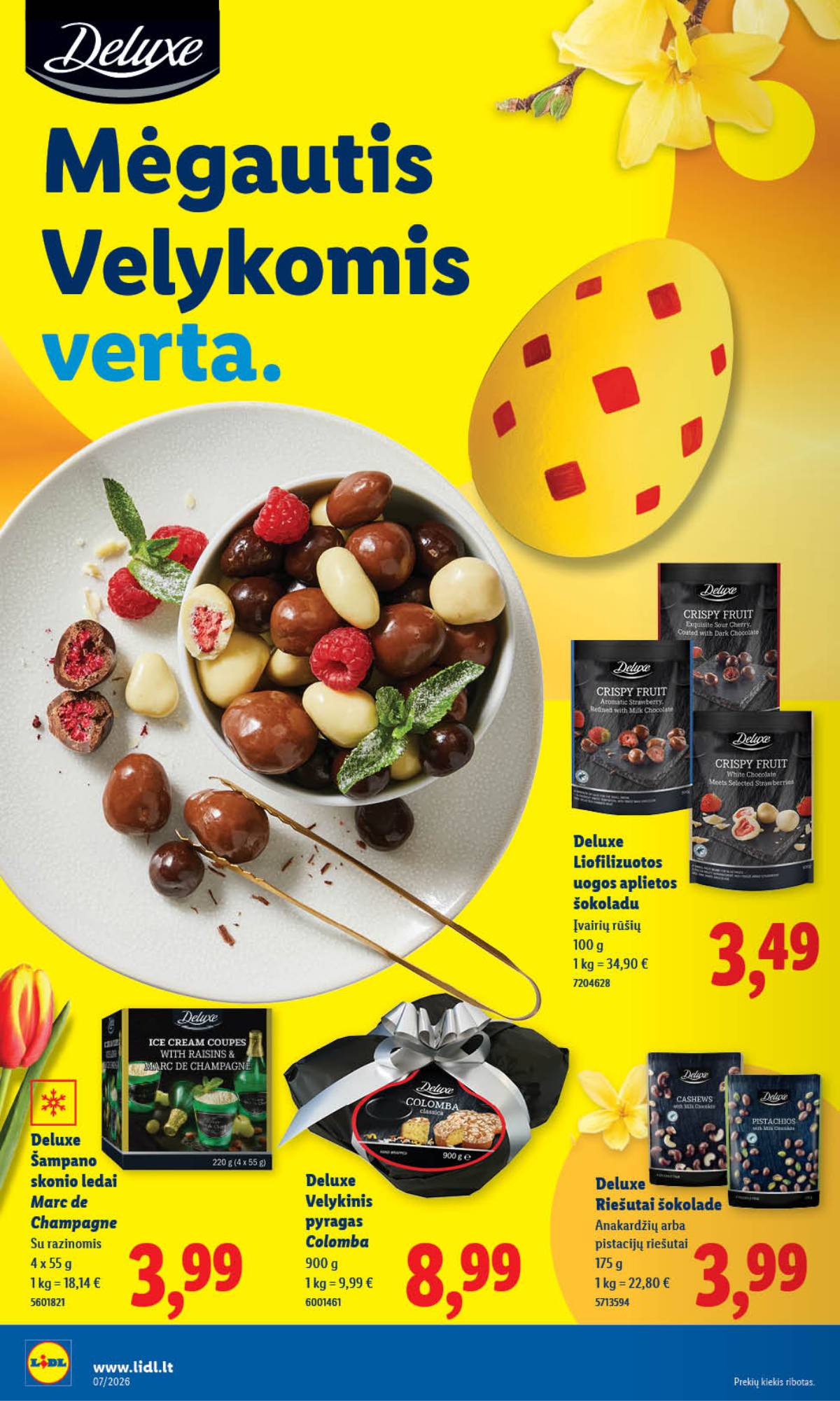 Lidl - LIDL SAVAITĖS Maisto prekių akcijų leidinys 10 puslapis