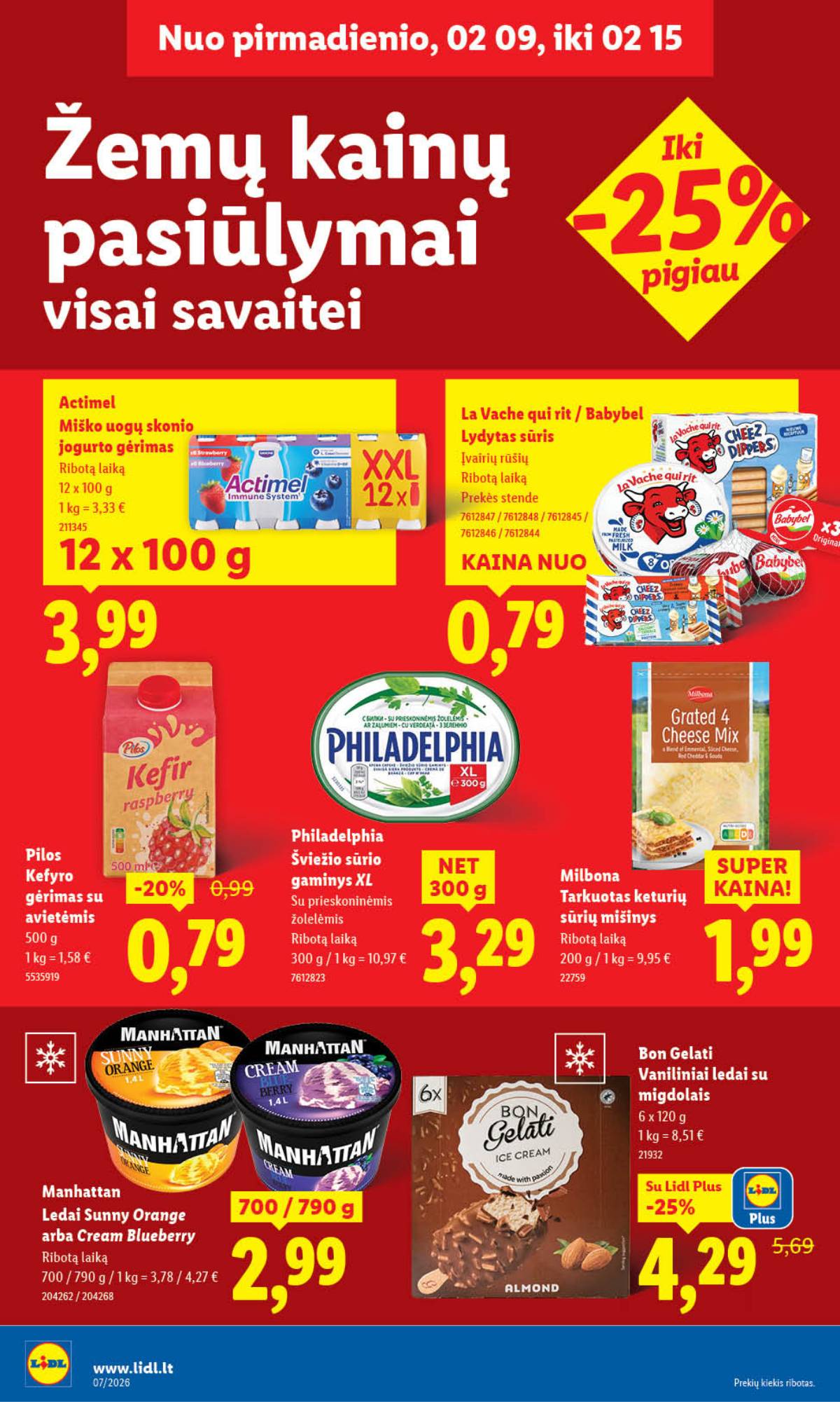 Lidl - LIDL SAVAITĖS Maisto prekių akcijų leidinys 14 puslapis