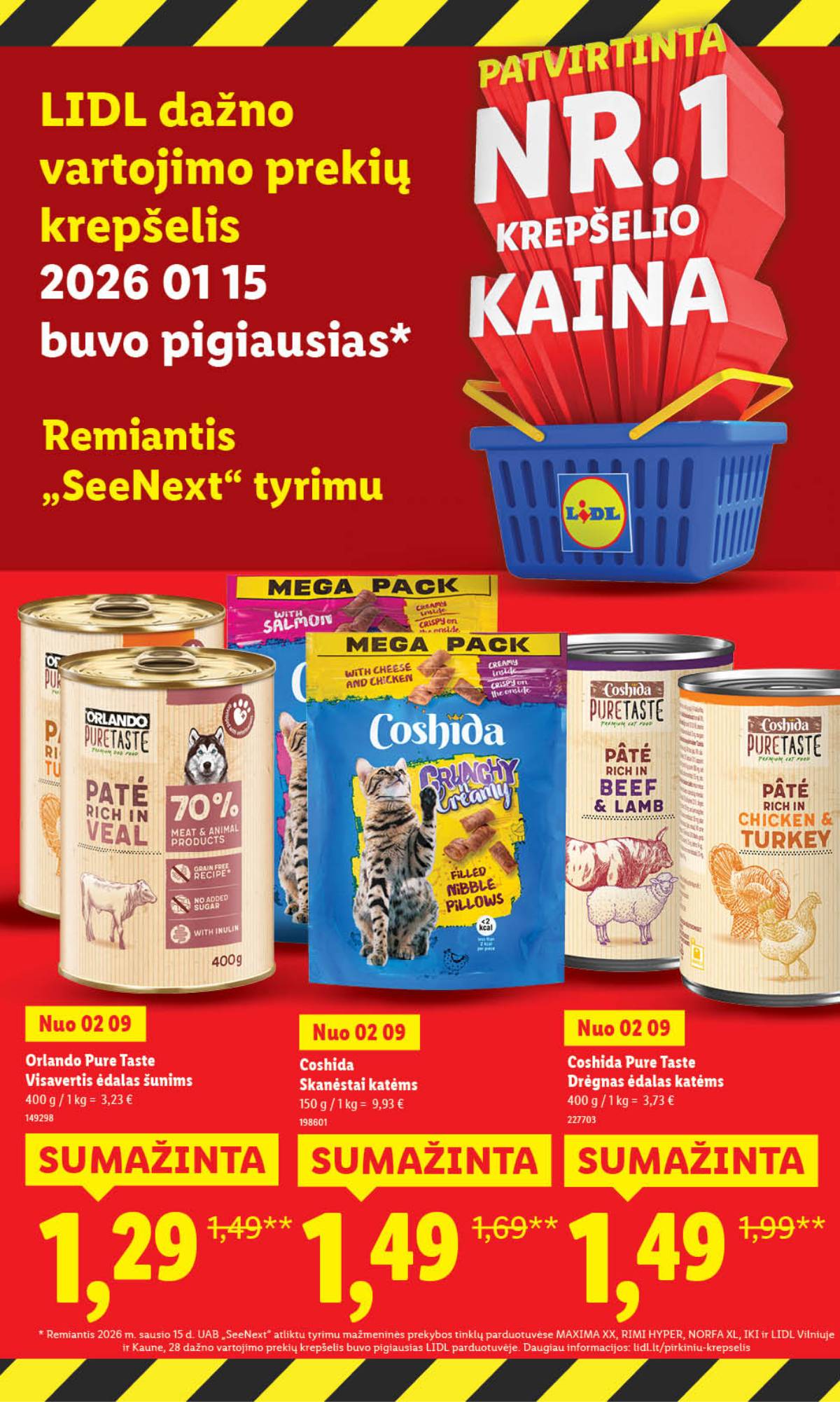 Lidl - LIDL SAVAITĖS Maisto prekių akcijų leidinys 2 puslapis