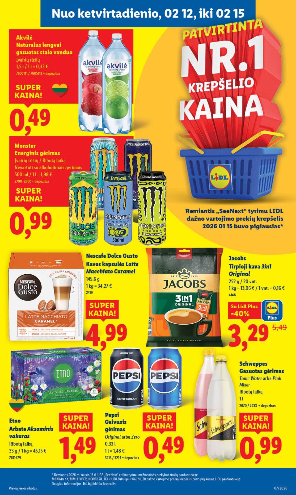 Lidl - LIDL SAVAITĖS Maisto prekių akcijų leidinys 29 puslapis