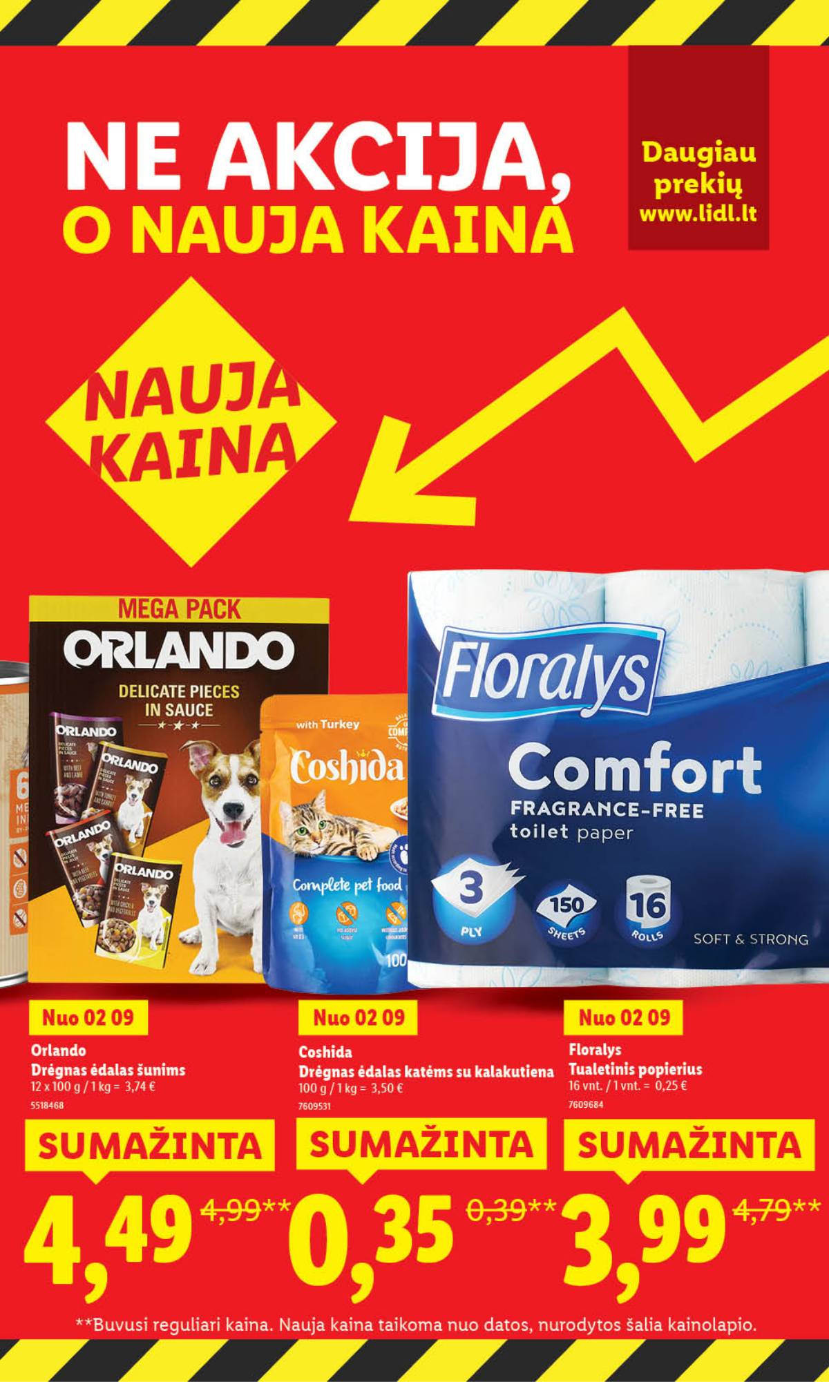 Lidl - LIDL SAVAITĖS Maisto prekių akcijų leidinys 3 puslapis