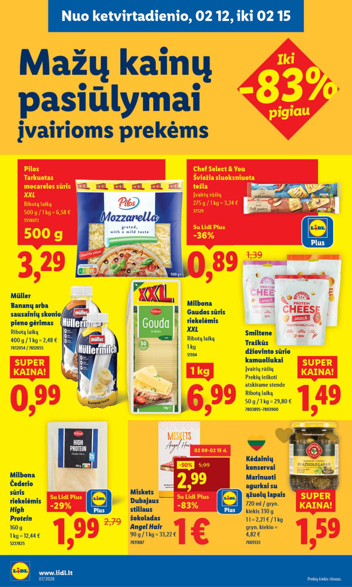 Lidl - LIDL SAVAITĖS Maisto prekių akcijų leidinys 30 puslapis