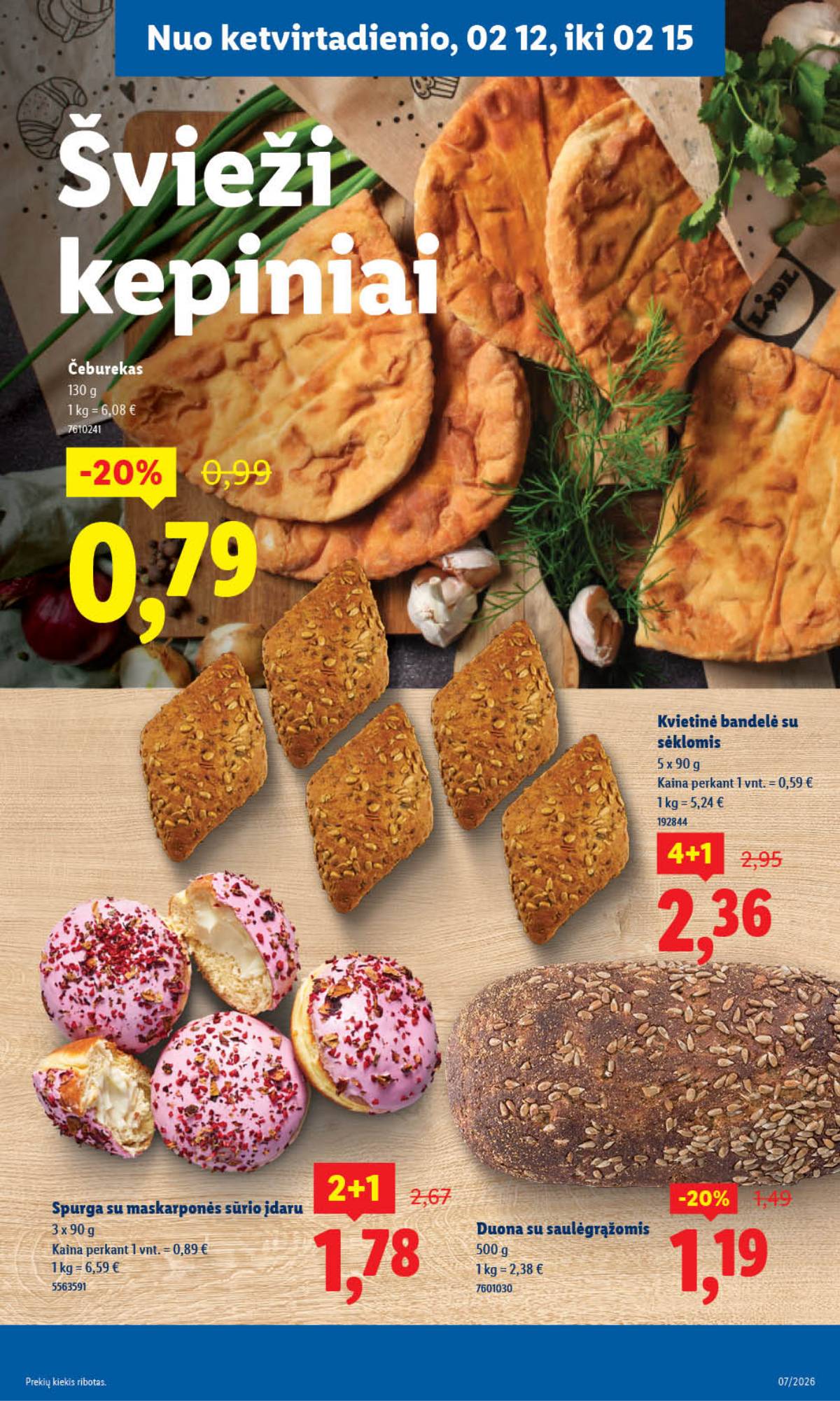Lidl - LIDL SAVAITĖS Maisto prekių akcijų leidinys 33 puslapis