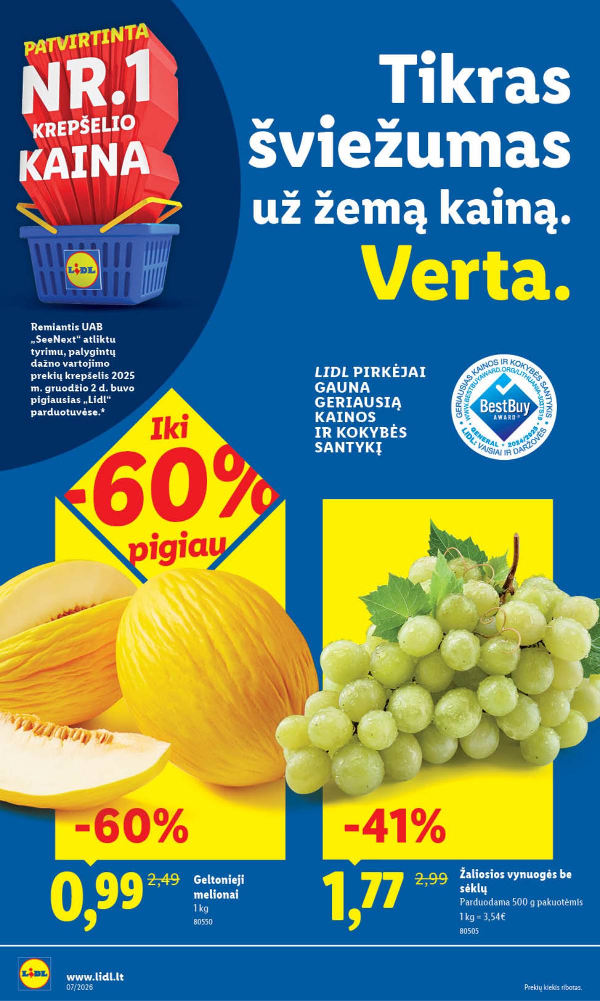 Lidl - LIDL SAVAITĖS Maisto prekių akcijų leidinys 36 puslapis