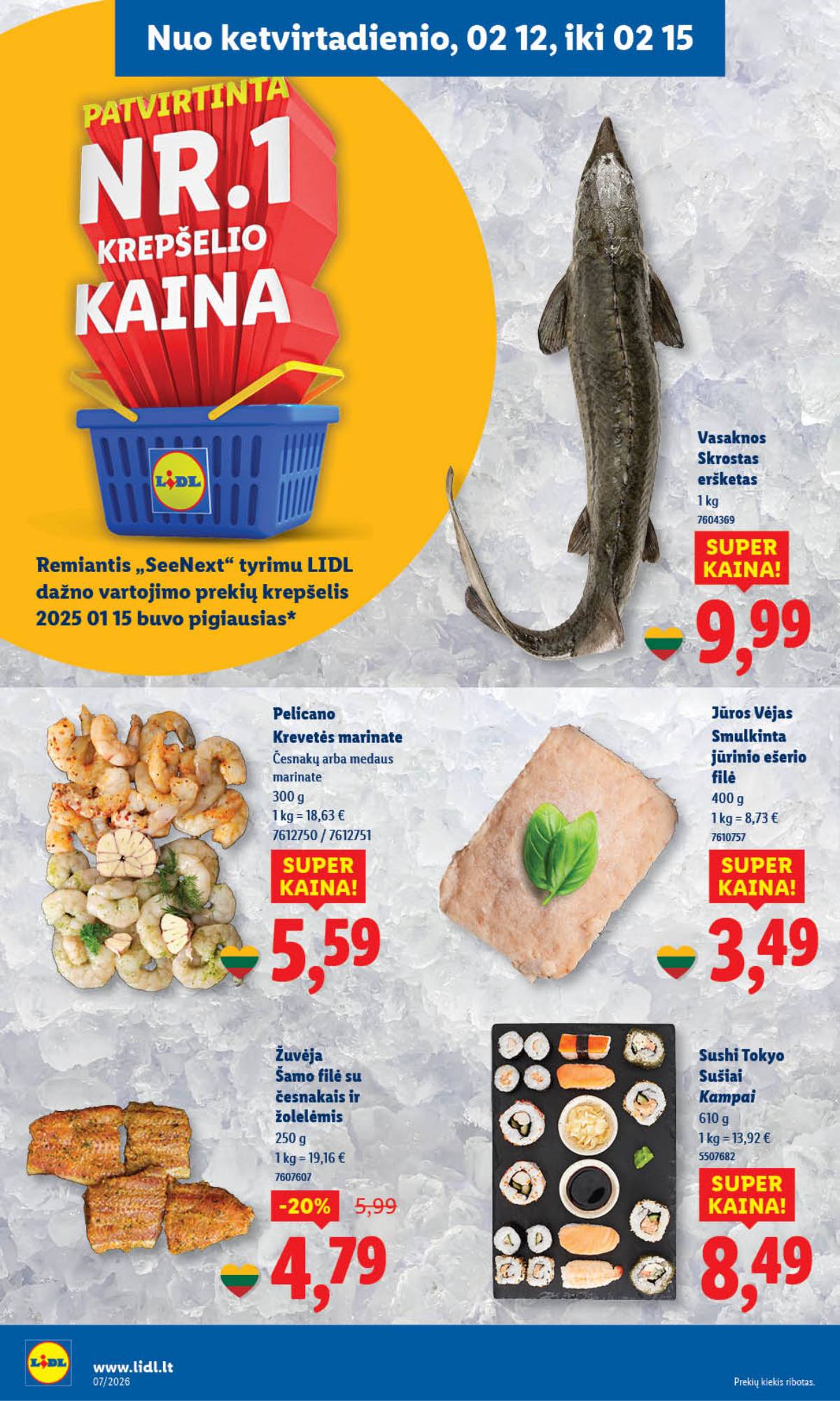 Lidl - LIDL SAVAITĖS Maisto prekių akcijų leidinys 38 puslapis