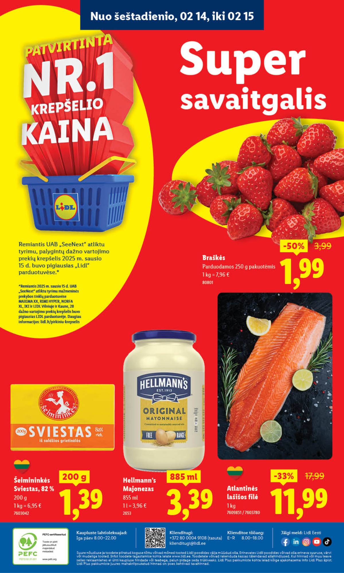 Lidl - LIDL SAVAITĖS Maisto prekių akcijų leidinys 40 puslapis