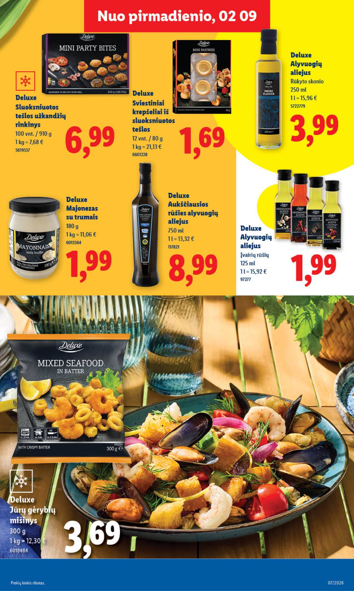 Lidl - LIDL SAVAITĖS Maisto prekių akcijų leidinys 9 puslapis