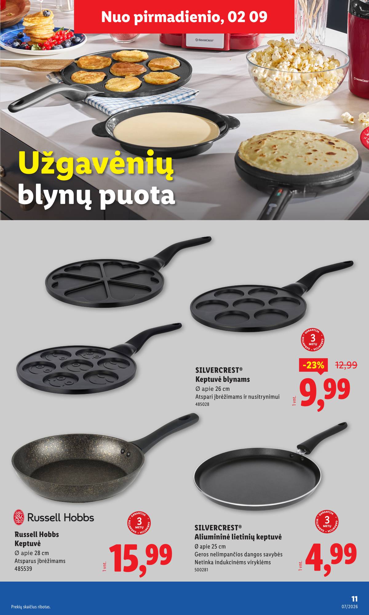 Lidl - LIDL Ne maisto prekių akcijų leidinys 11 puslapis