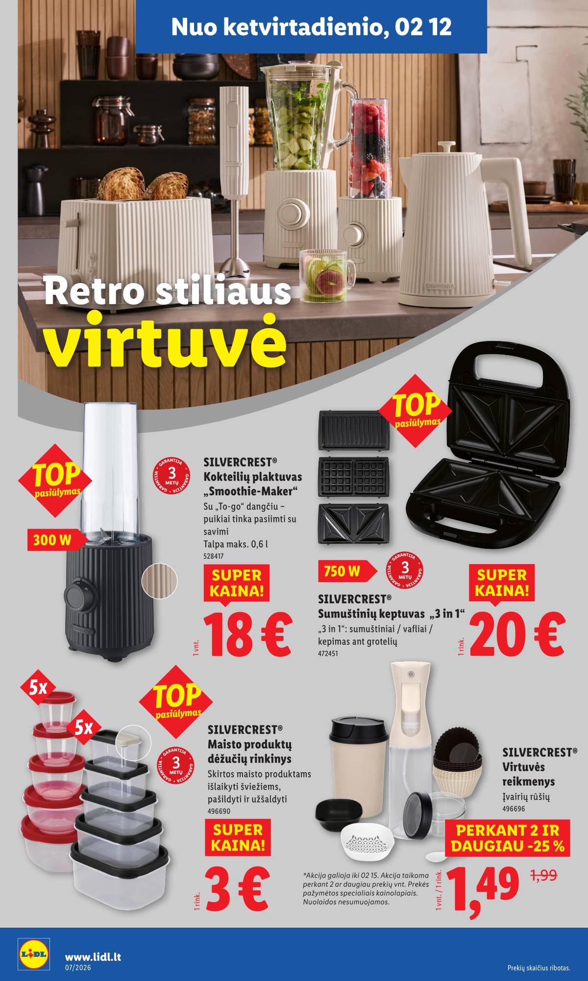 Lidl - LIDL Ne maisto prekių akcijų leidinys 12 puslapis