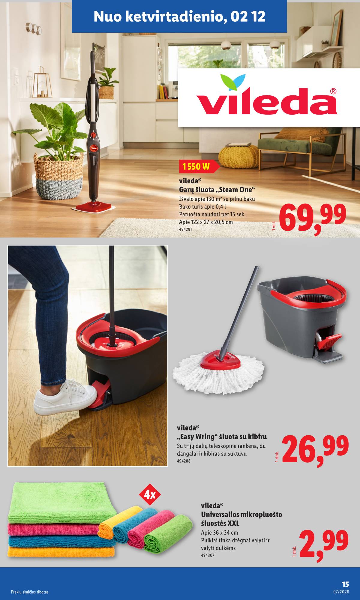 Lidl - LIDL Ne maisto prekių akcijų leidinys 15 puslapis