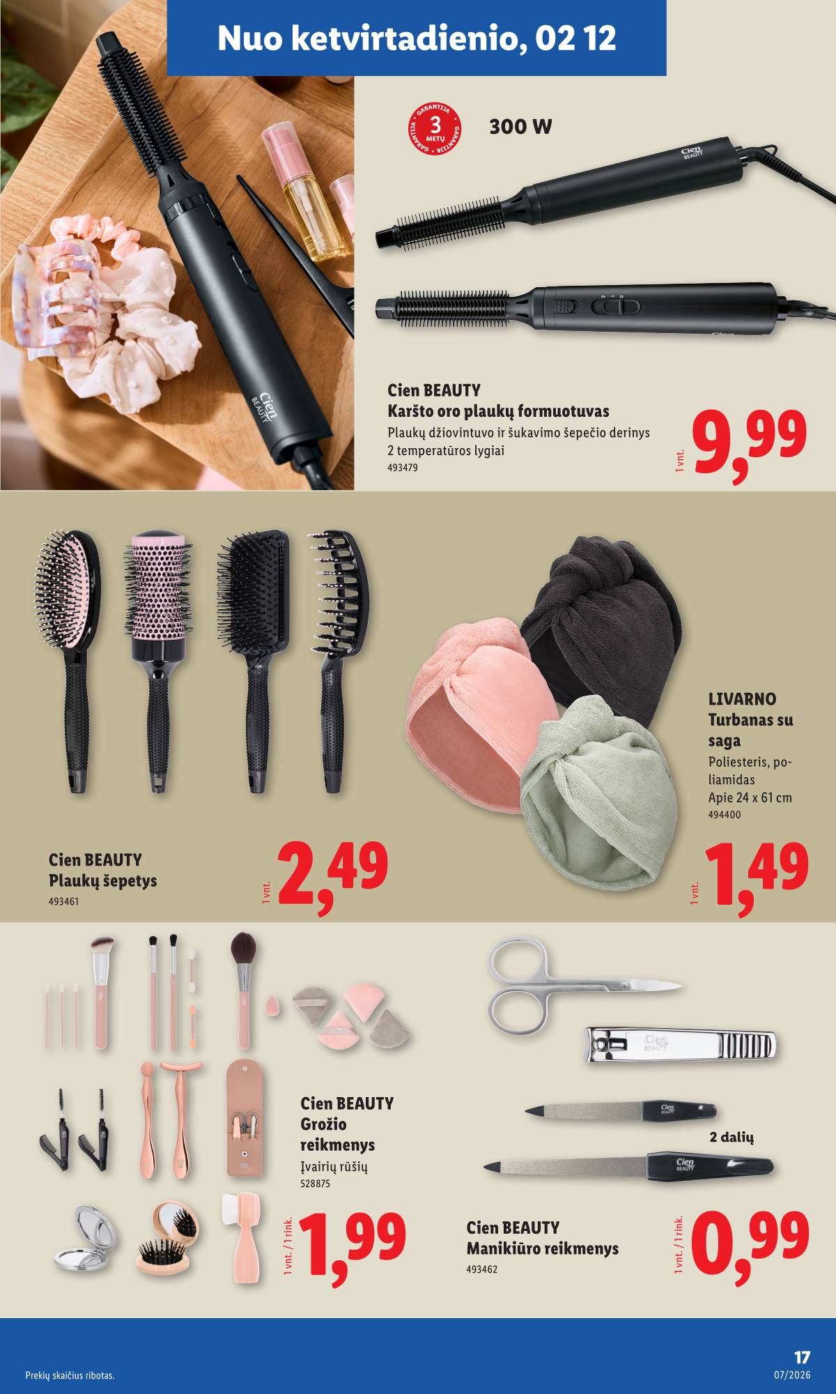 Lidl - LIDL Ne maisto prekių akcijų leidinys 17 puslapis