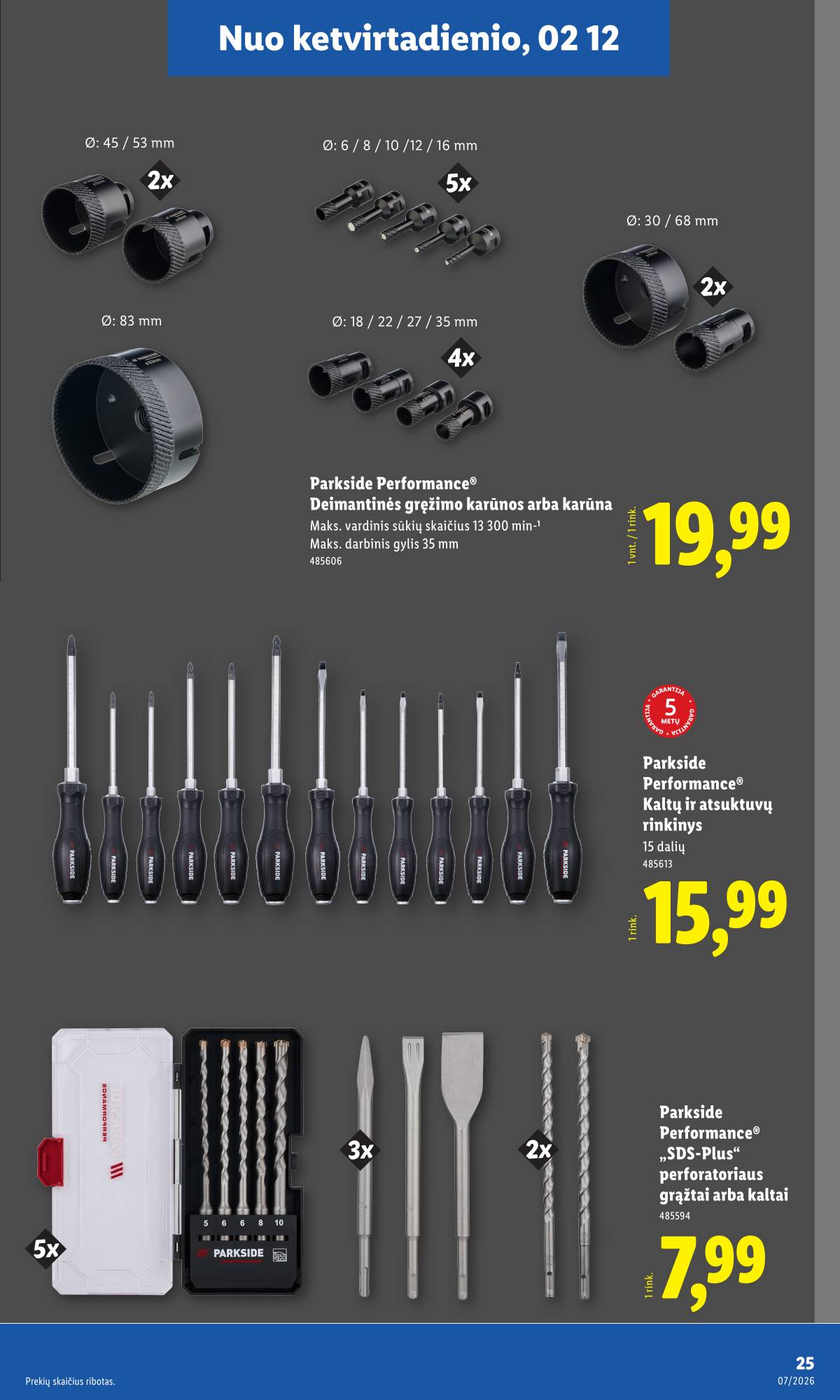 Lidl - LIDL Ne maisto prekių akcijų leidinys 25 puslapis