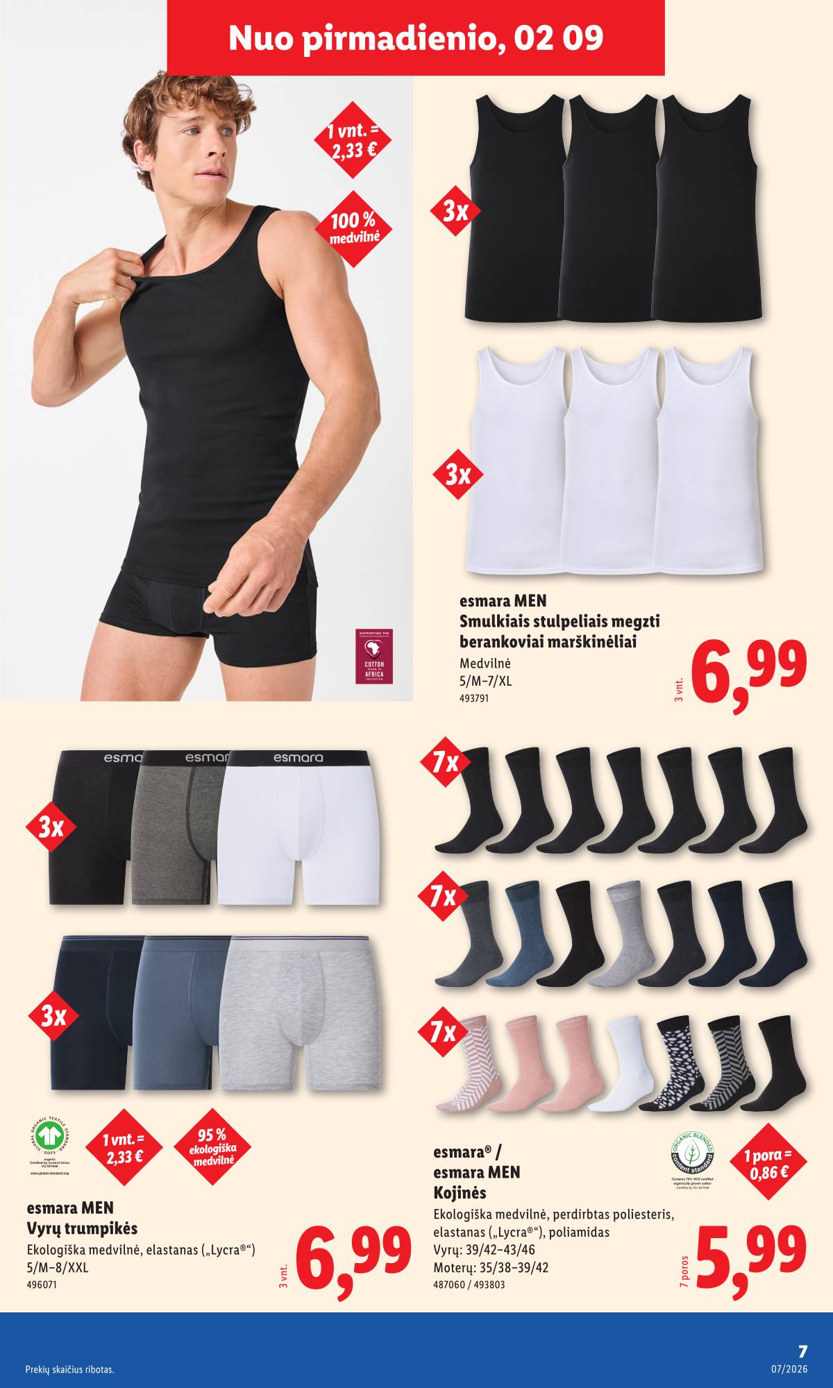 Lidl - LIDL Ne maisto prekių akcijų leidinys 7 puslapis