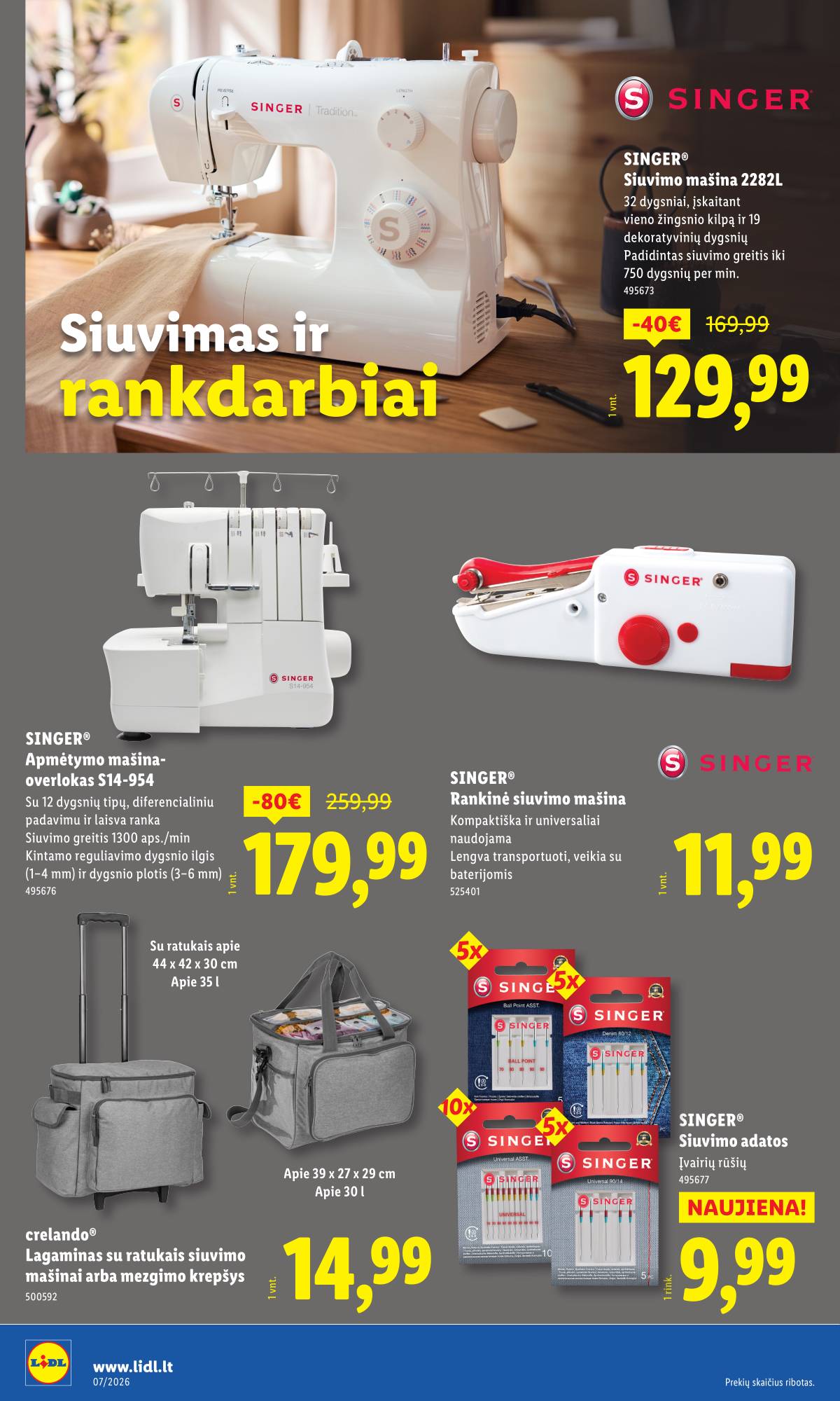 Lidl - LIDL Ne maisto prekių akcijų leidinys 8 puslapis