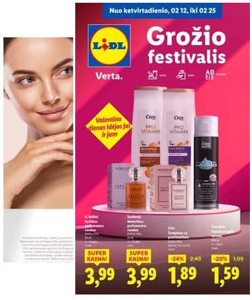 Lidl - Grožio festivalis 2026-02-09 – 2026-02-25