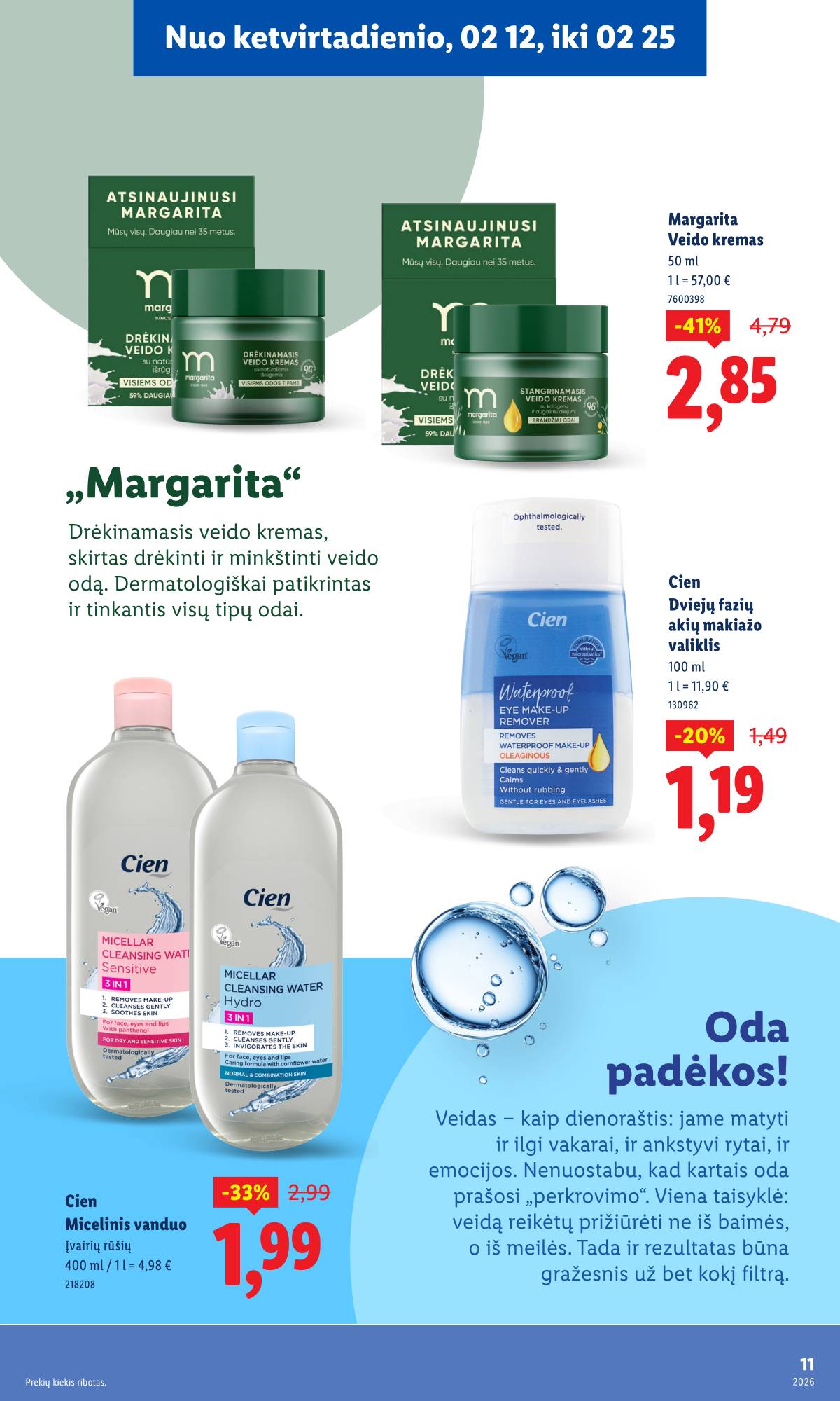 Lidl - Grožio festivalis 11 puslapis