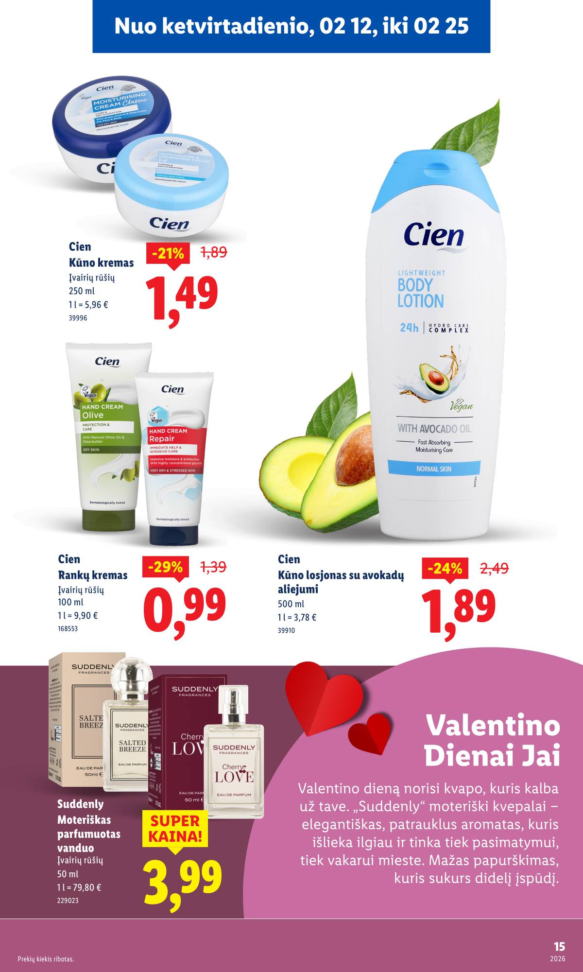 Lidl - Grožio festivalis 15 puslapis