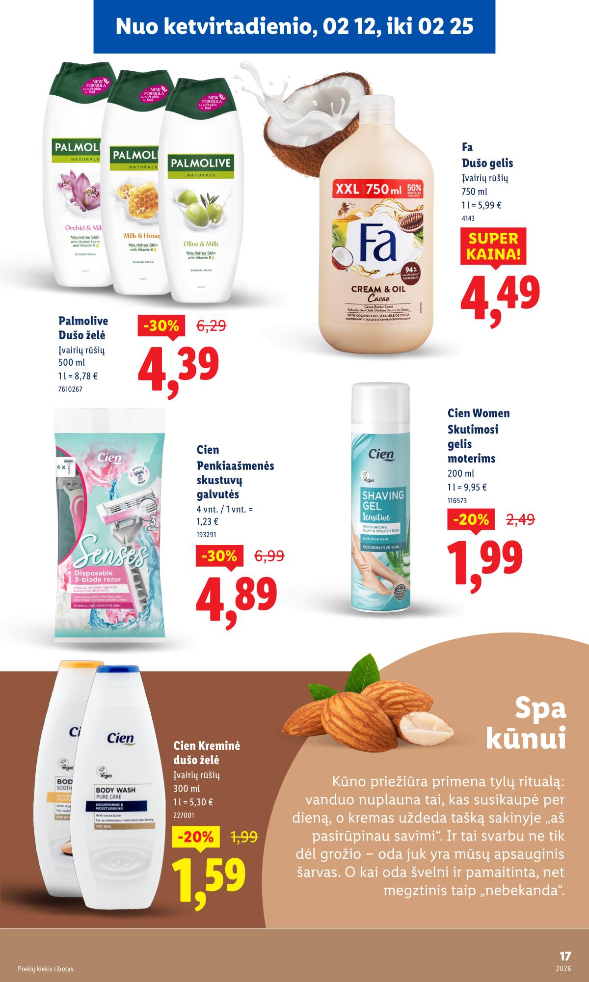 Lidl - Grožio festivalis 17 puslapis