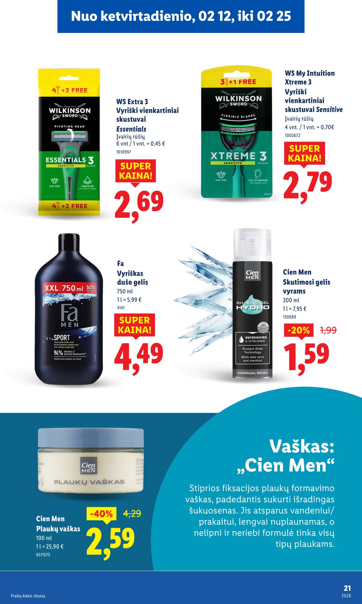 Lidl - Grožio festivalis 21 puslapis