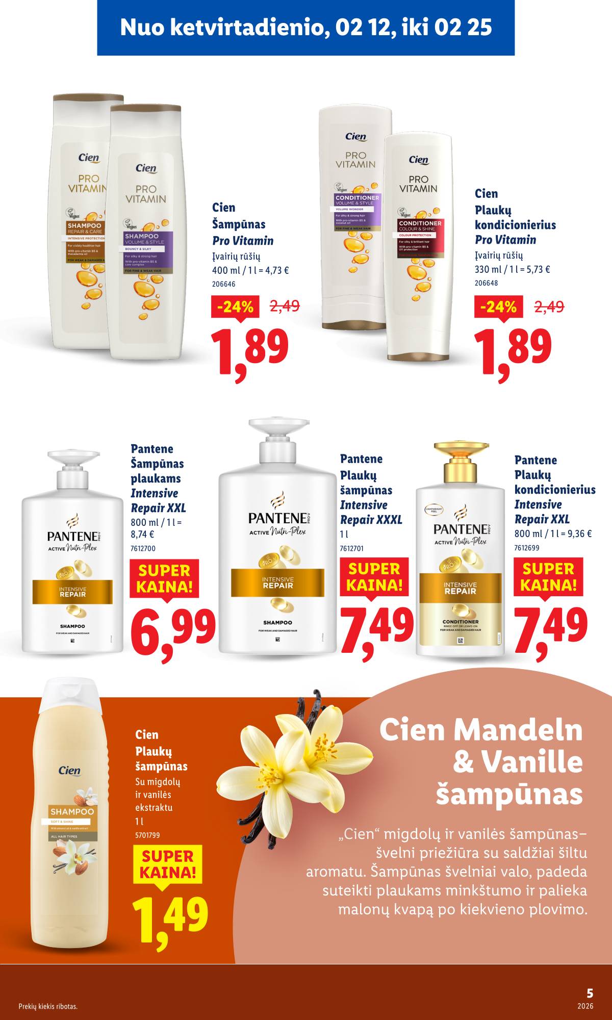 Lidl - Grožio festivalis 5 puslapis