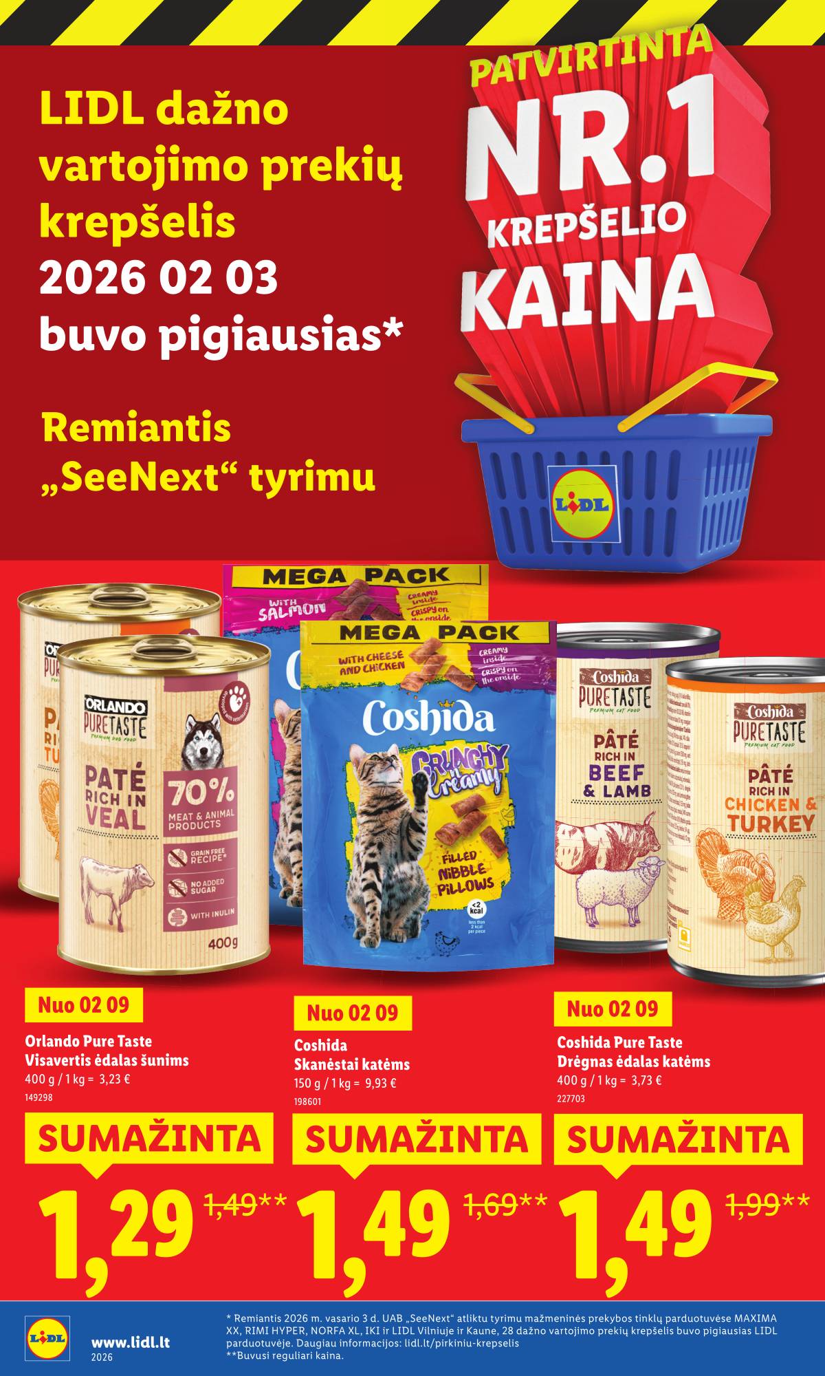 Lidl - LIDL Toliau mažiname kainas akcijų leidinys 10 puslapis