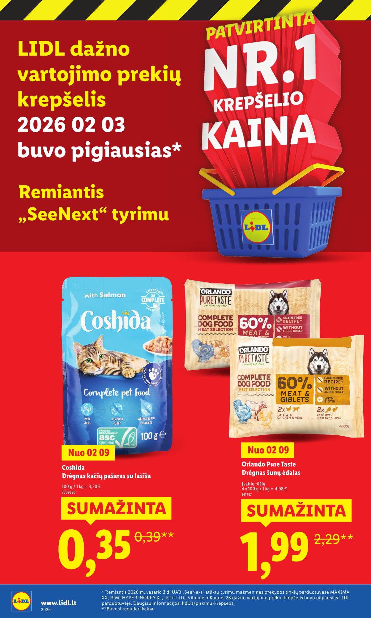 Lidl - LIDL Toliau mažiname kainas akcijų leidinys 12 puslapis