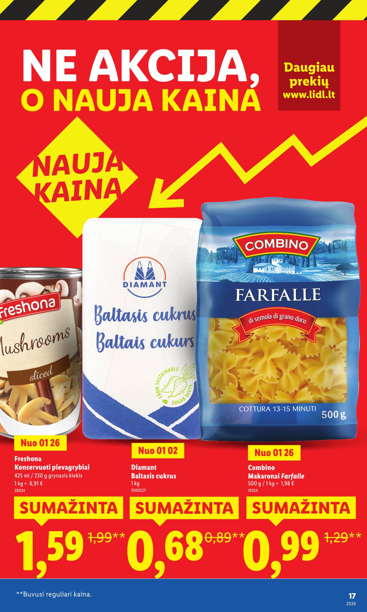 Lidl - LIDL Toliau mažiname kainas akcijų leidinys 17 puslapis