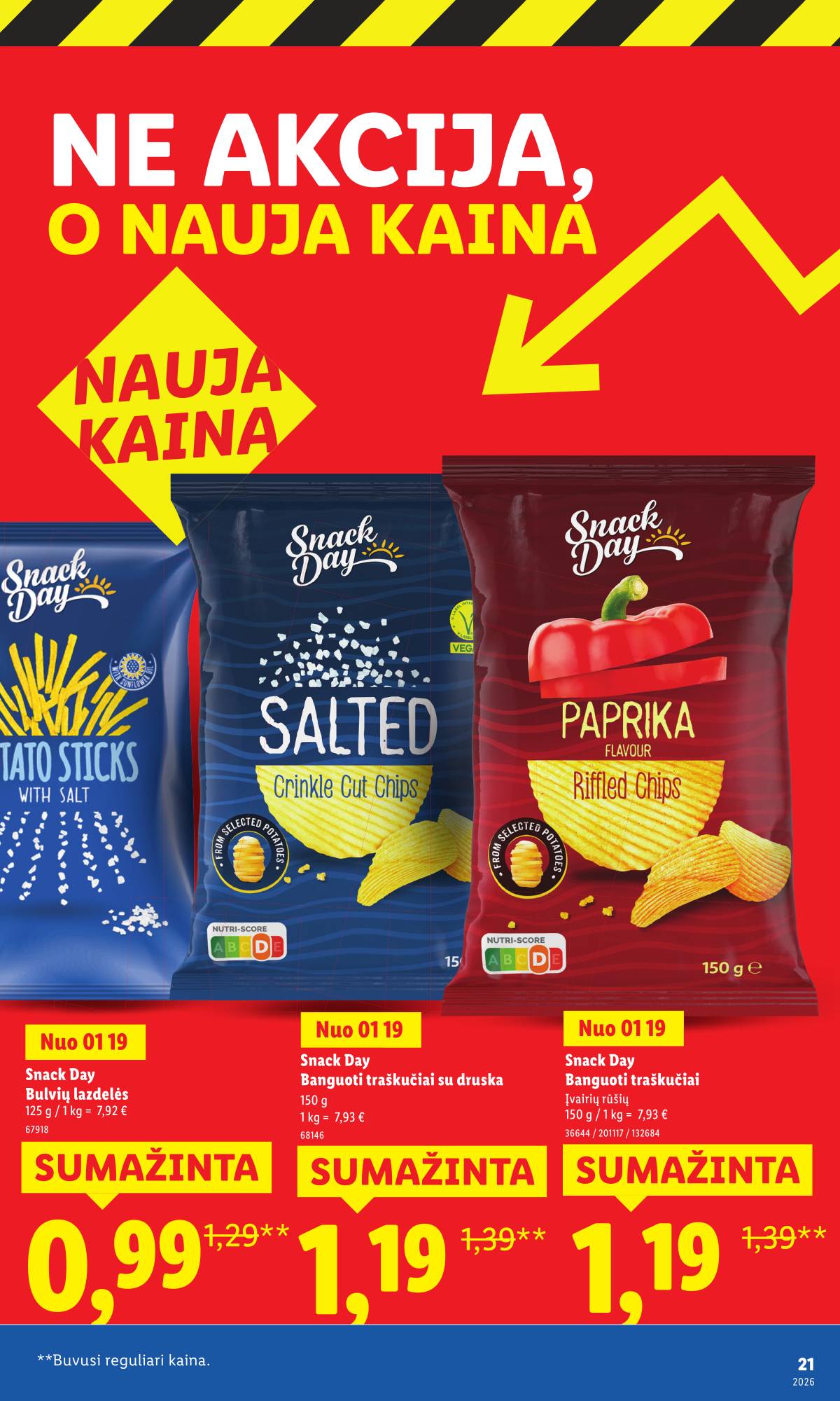 Lidl - LIDL Toliau mažiname kainas akcijų leidinys 21 puslapis