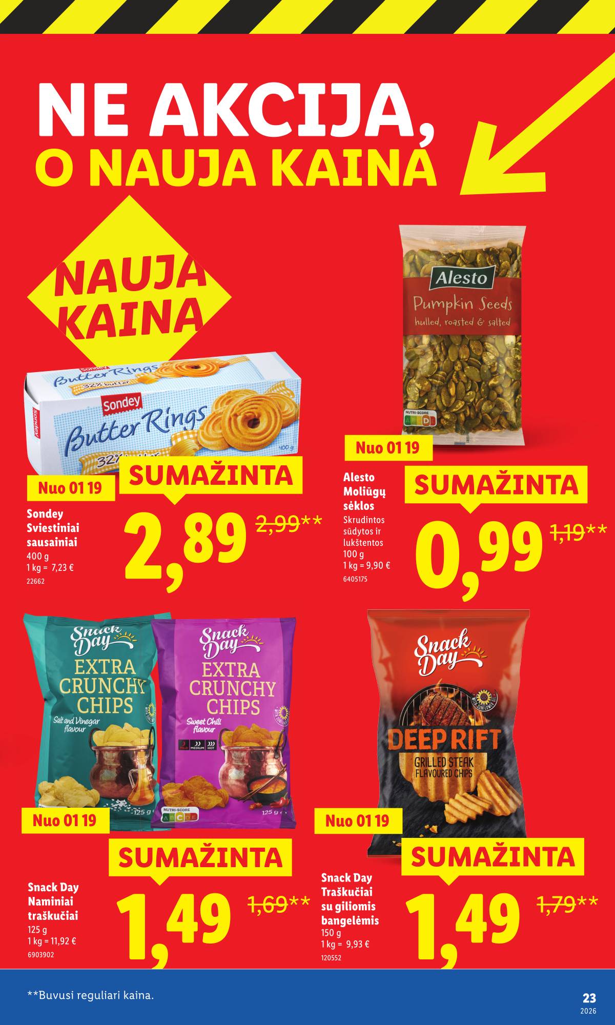 Lidl - LIDL Toliau mažiname kainas akcijų leidinys 23 puslapis