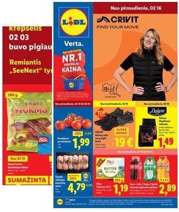 Lidl - LIDL SAVAITĖS Maisto prekių akcijų leidinys 2026-02-16 – 2026-02-22