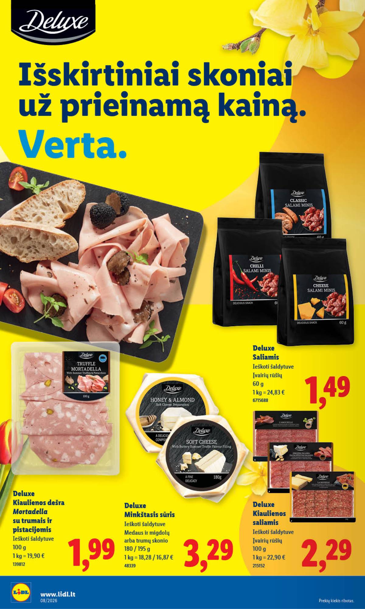 Lidl - LIDL SAVAITĖS Maisto prekių akcijų leidinys 10 puslapis