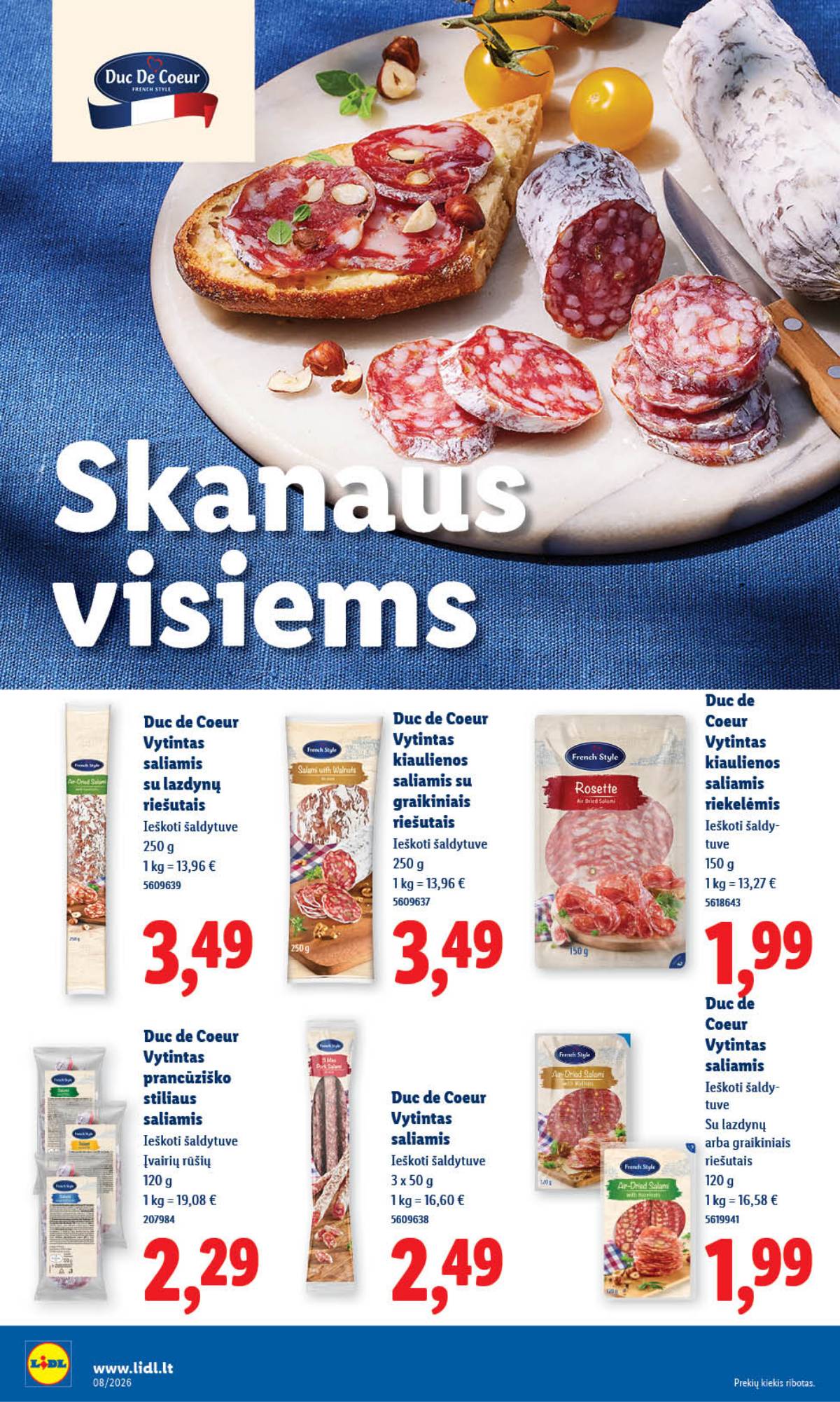 Lidl - LIDL SAVAITĖS Maisto prekių akcijų leidinys 14 puslapis