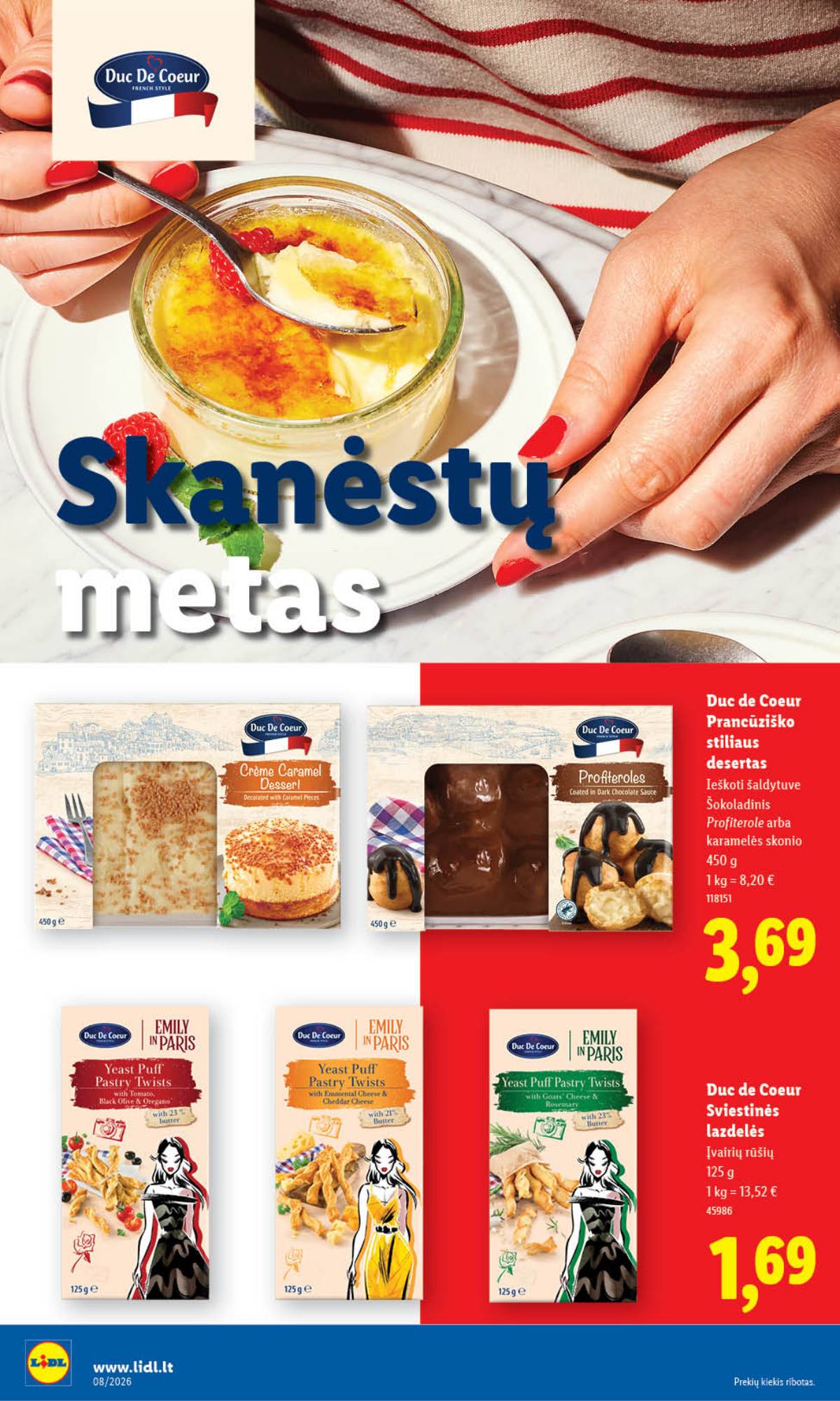 Lidl - LIDL SAVAITĖS Maisto prekių akcijų leidinys 20 puslapis