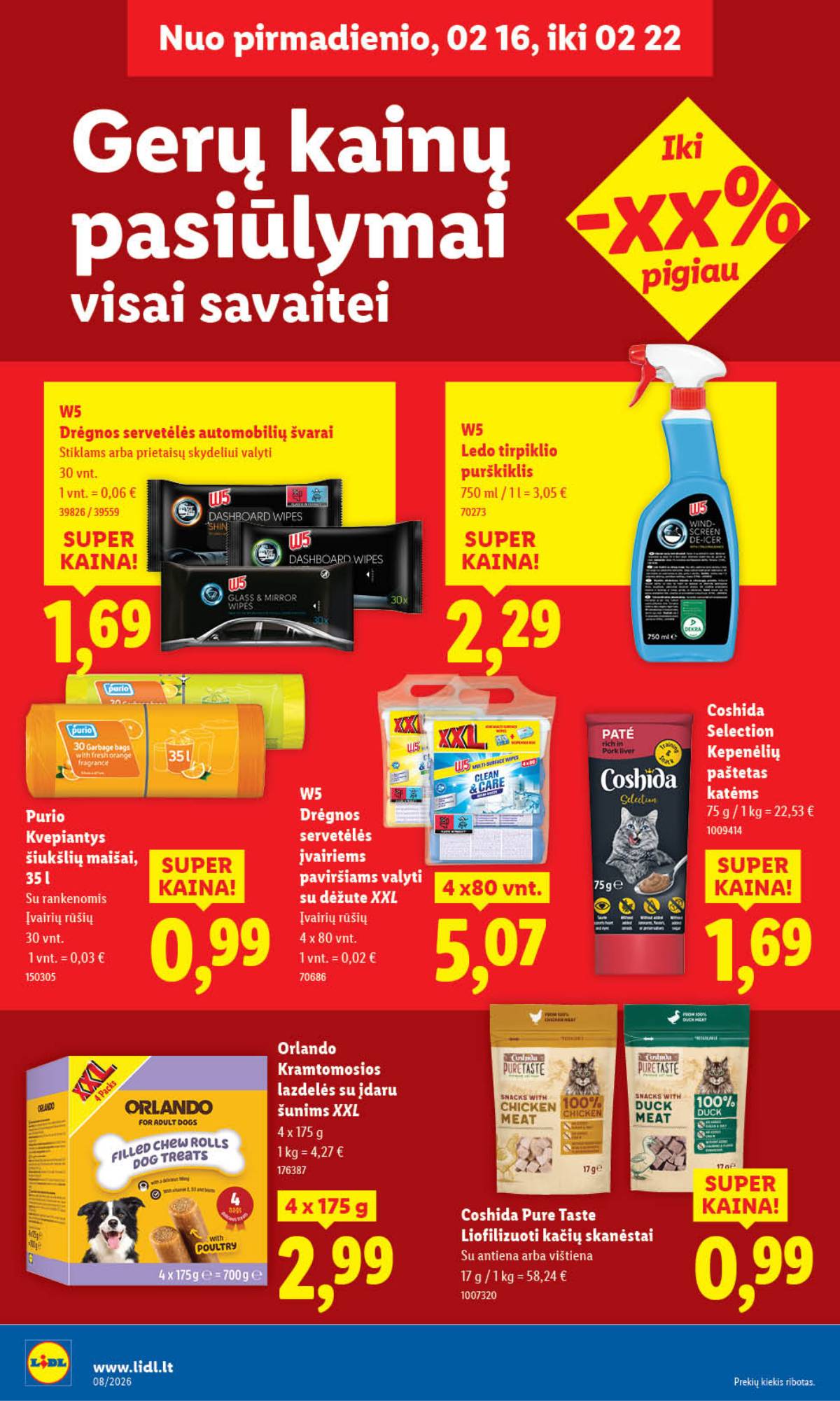 Lidl - LIDL SAVAITĖS Maisto prekių akcijų leidinys 26 puslapis