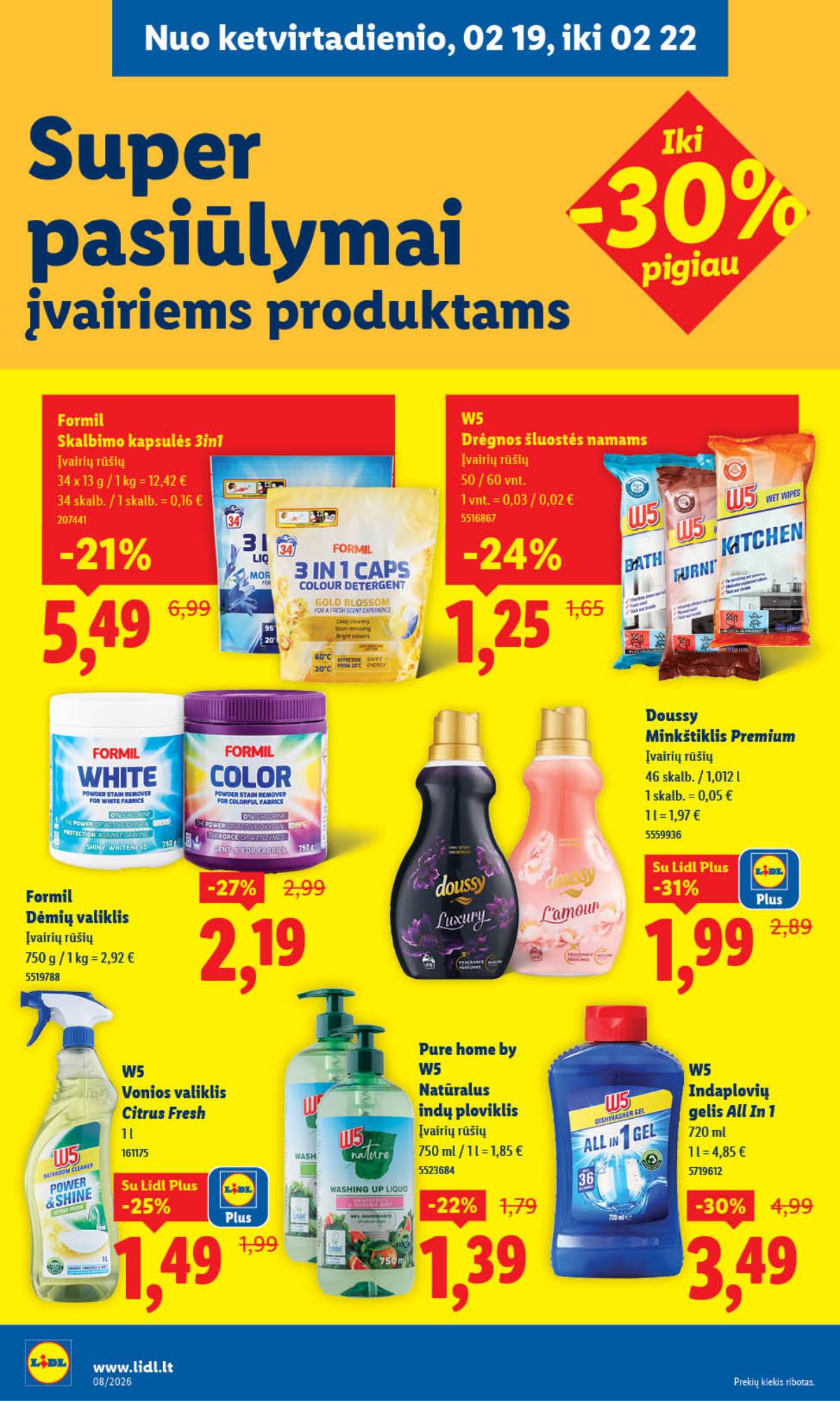 Lidl - LIDL SAVAITĖS Maisto prekių akcijų leidinys 28 puslapis
