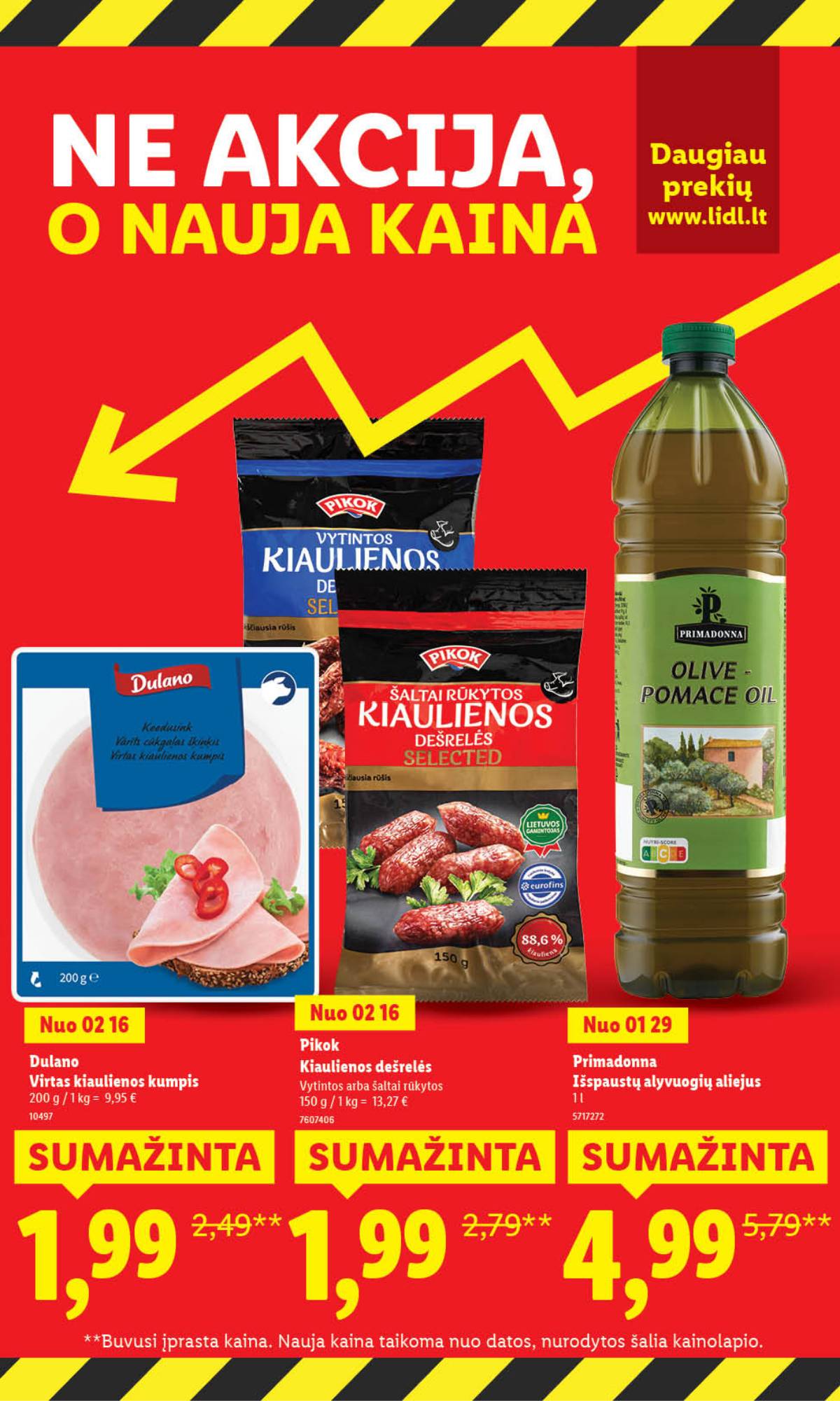 Lidl - LIDL SAVAITĖS Maisto prekių akcijų leidinys 3 puslapis
