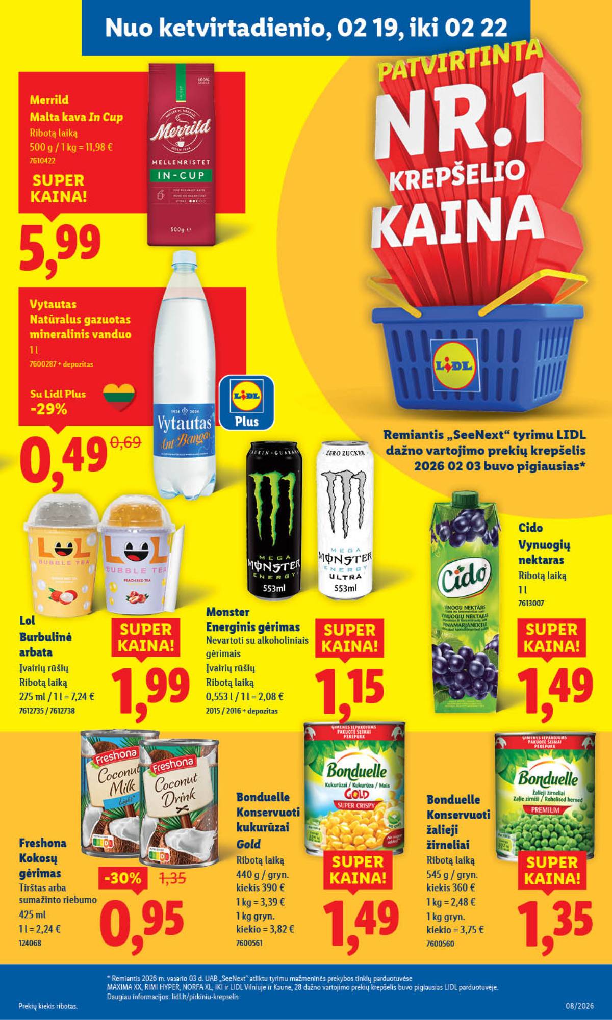 Lidl - LIDL SAVAITĖS Maisto prekių akcijų leidinys 31 puslapis