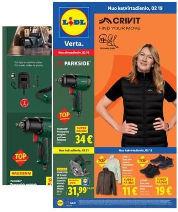 Lidl - LIDL Ne maisto prekių akcijų leidinys 2026-02-16 – 2026-02-22