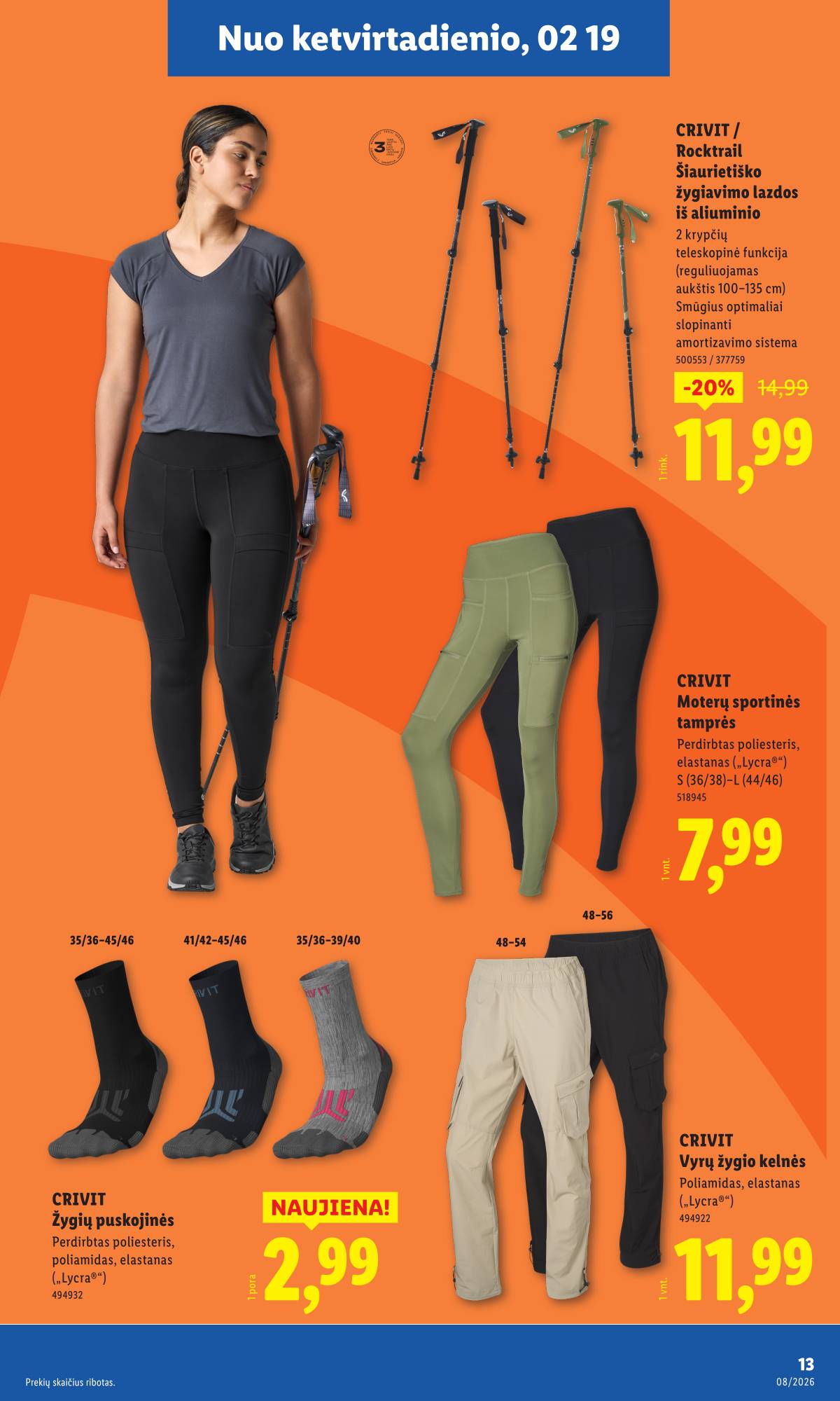 Lidl - LIDL Ne maisto prekių akcijų leidinys 13 puslapis