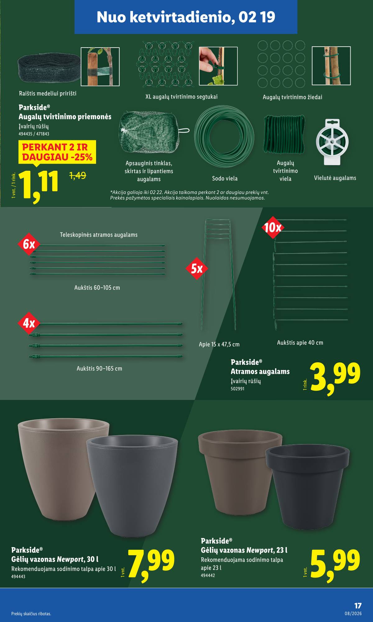 Lidl - LIDL Ne maisto prekių akcijų leidinys 17 puslapis